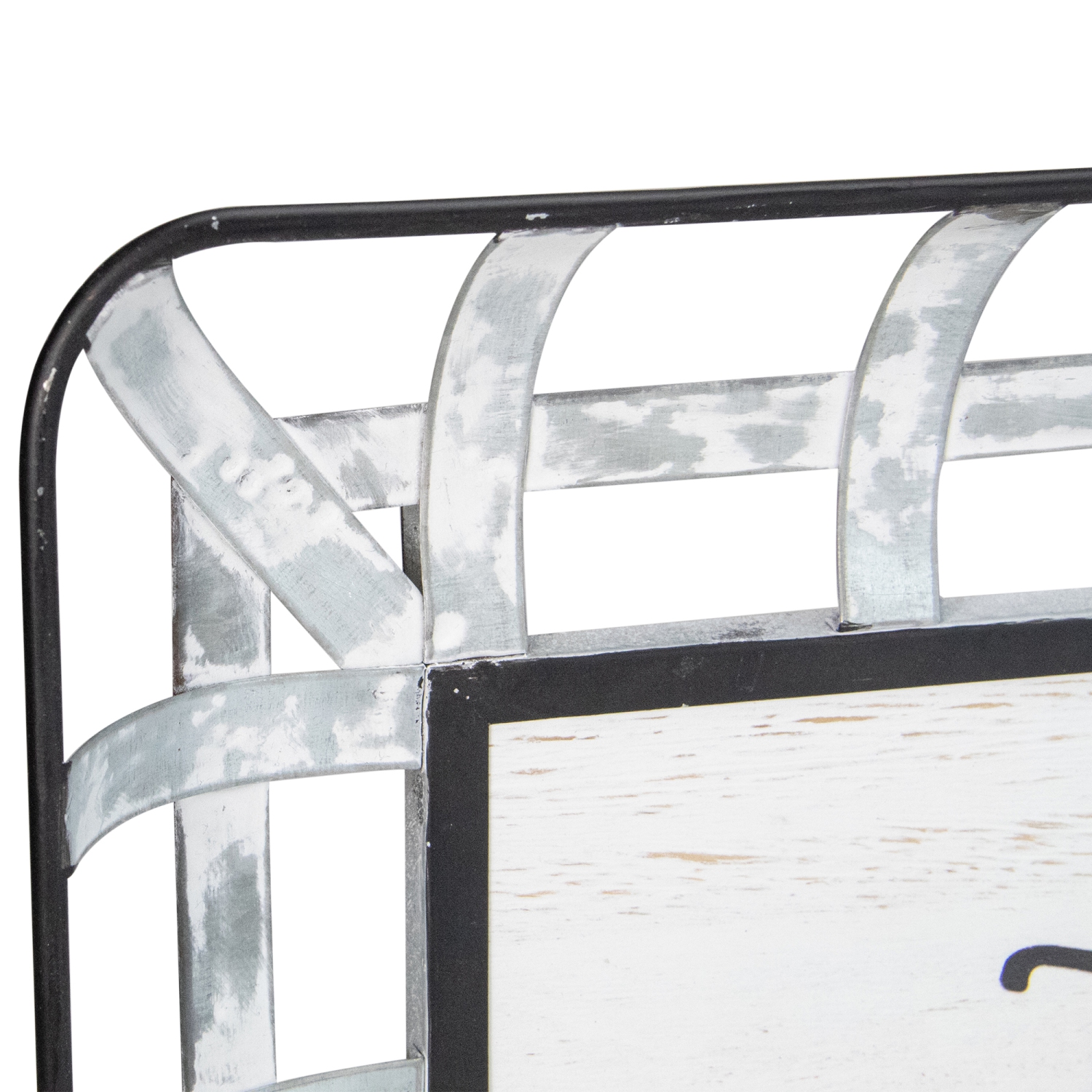 Affiche rectangulaire en forme de plateau de service d’automne de 24 po, argent et blanc avec citrouille «&nbsp;reconnaissant&nbsp;»