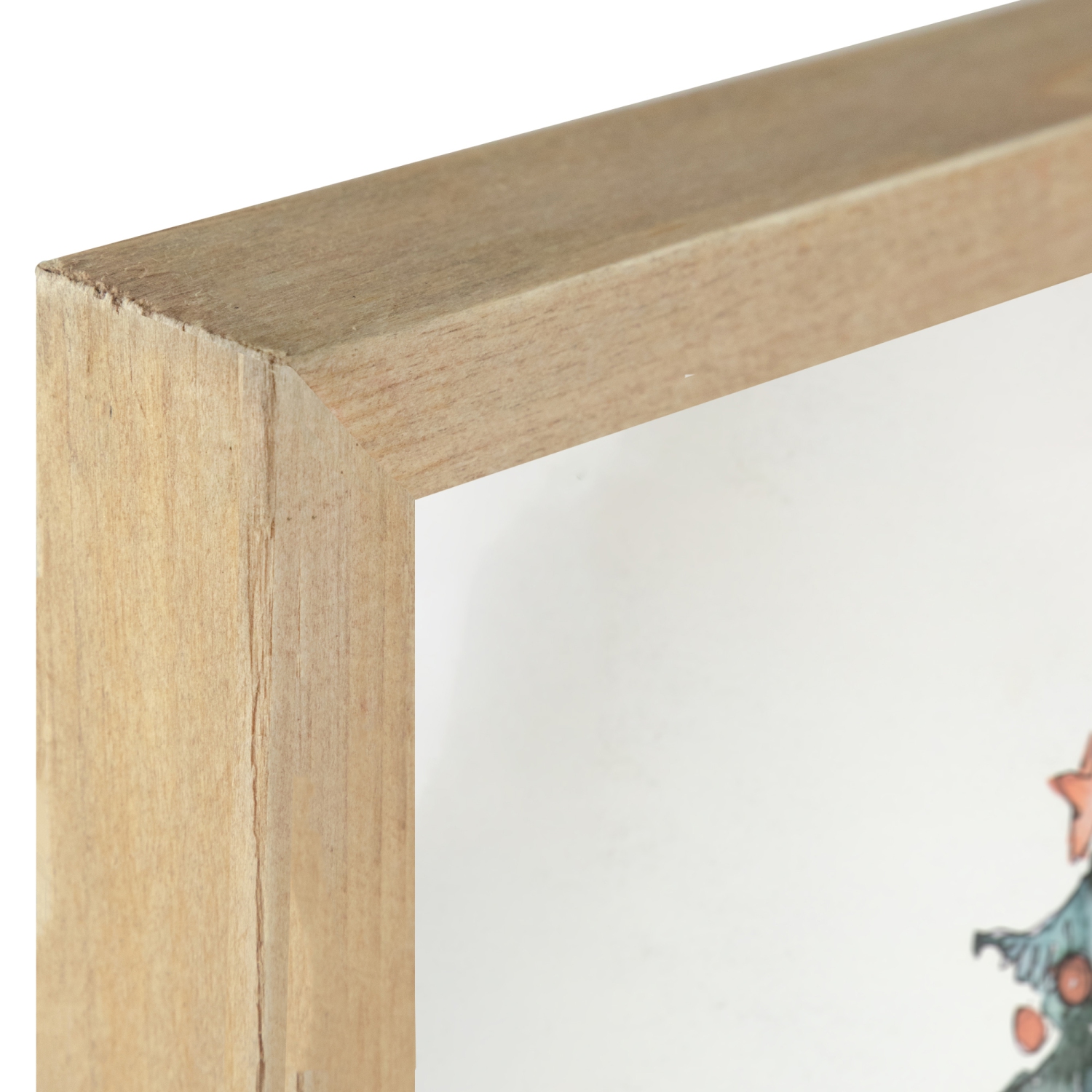 20" Wooden Framed "Oh Christmas Tree" Wall Art Decoration