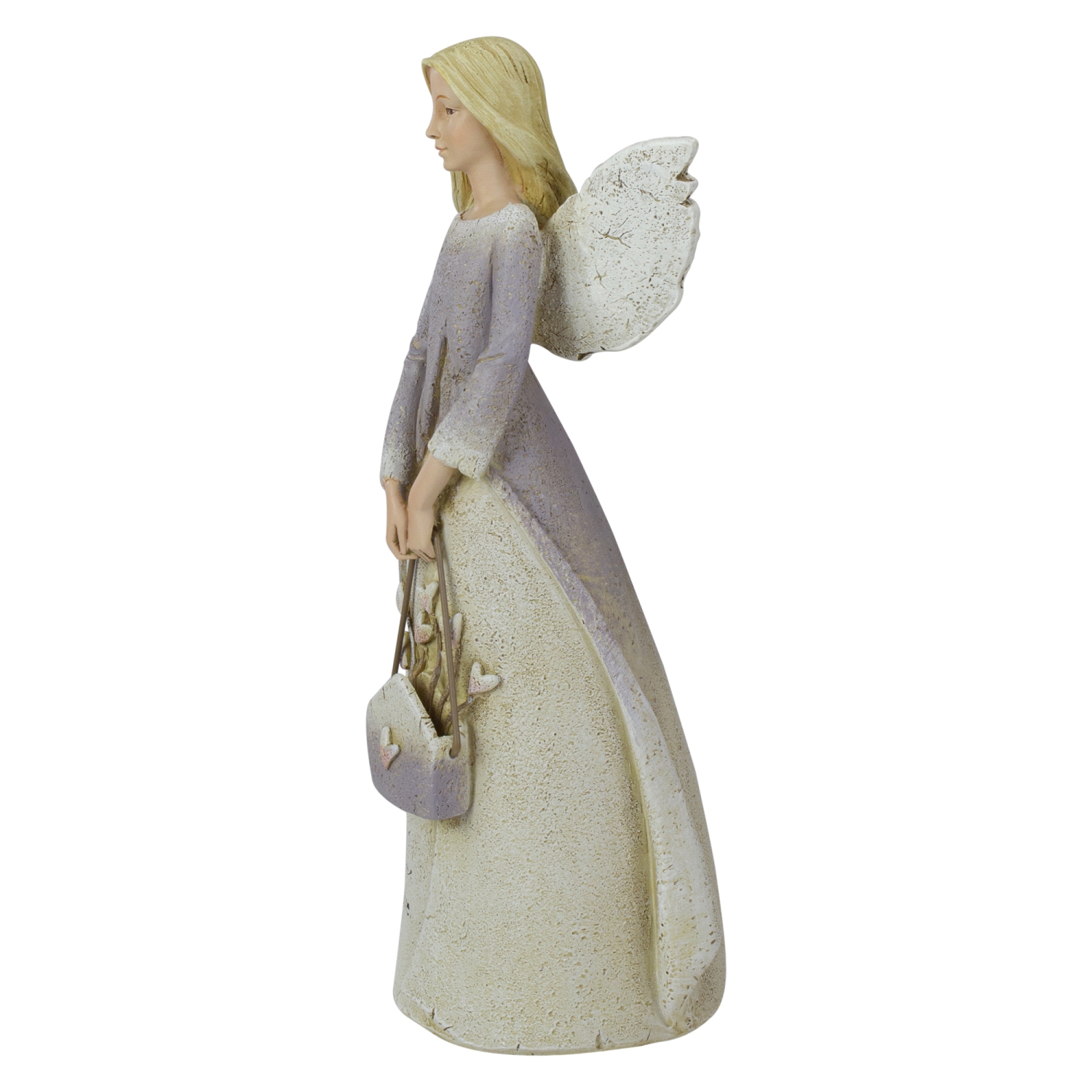 8.5" Bless This Home Religious Angel Figure