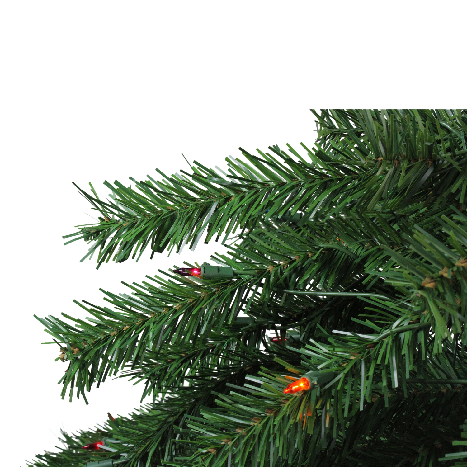 Palmier d’extérieur artificiel tropical illuminé de 4 pi - lumières multicolores