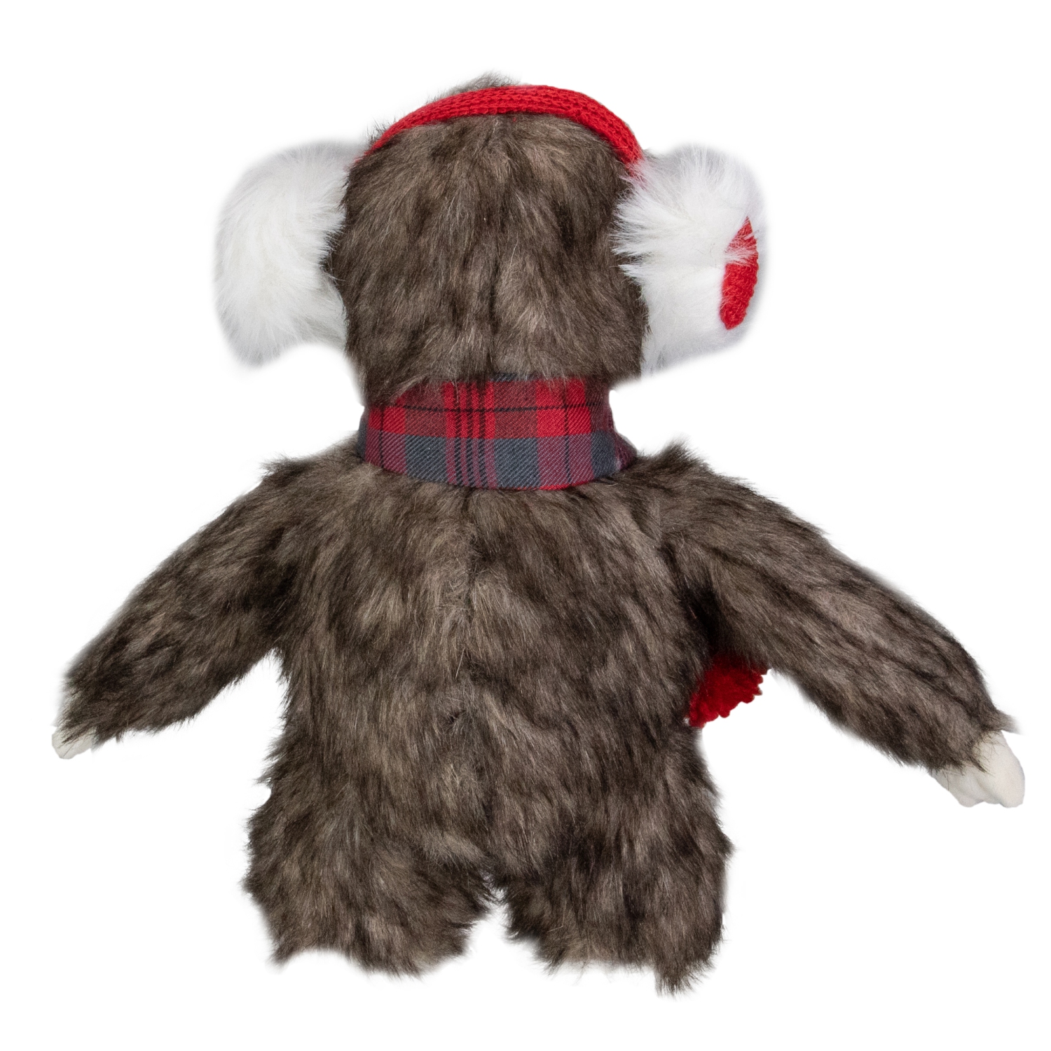 12-Inches Plush Brown Sitting Sloth Christmas Tabletop Decoration