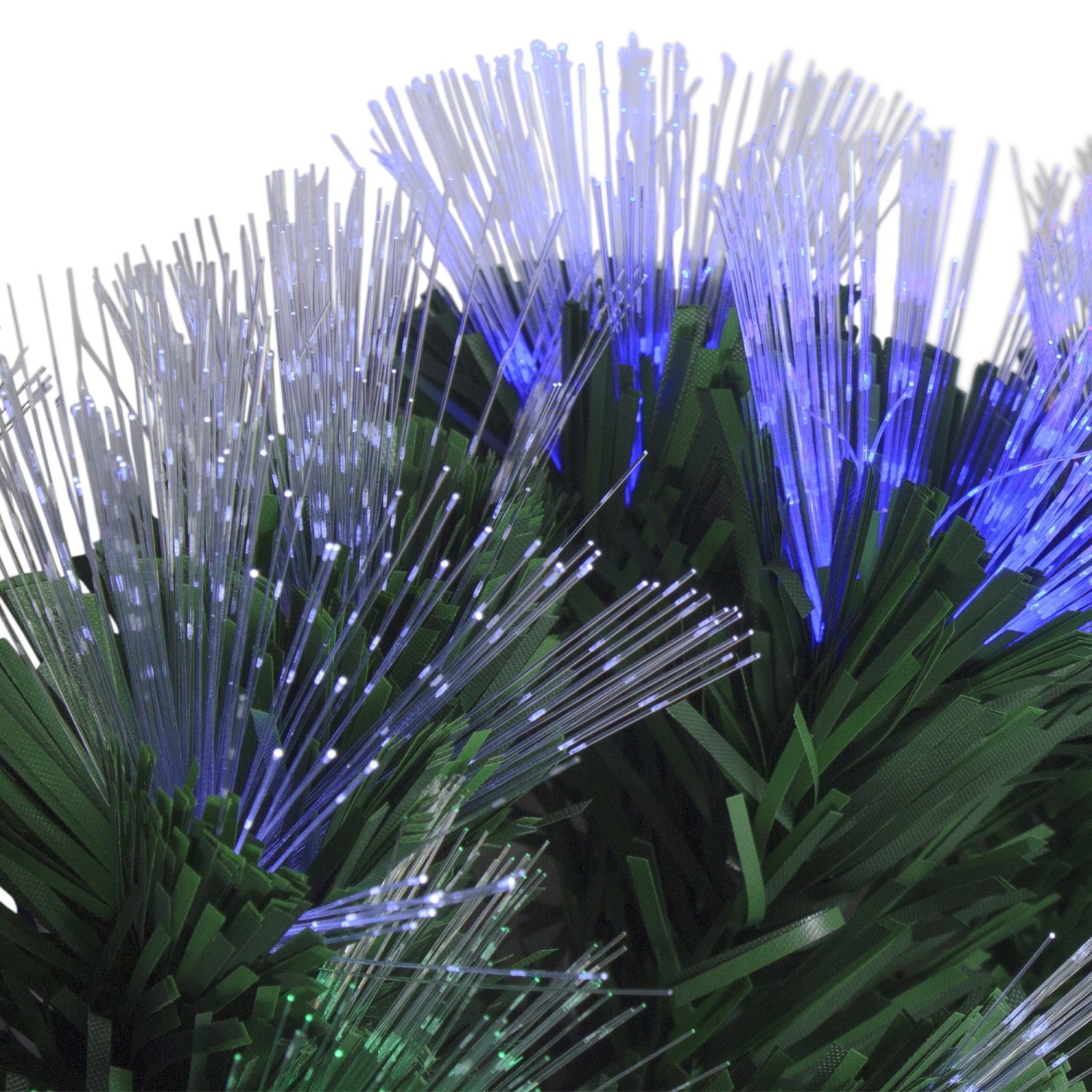 9' Multi-Function Color Changing Fiber Optic Artificial Pine Christmas Garland