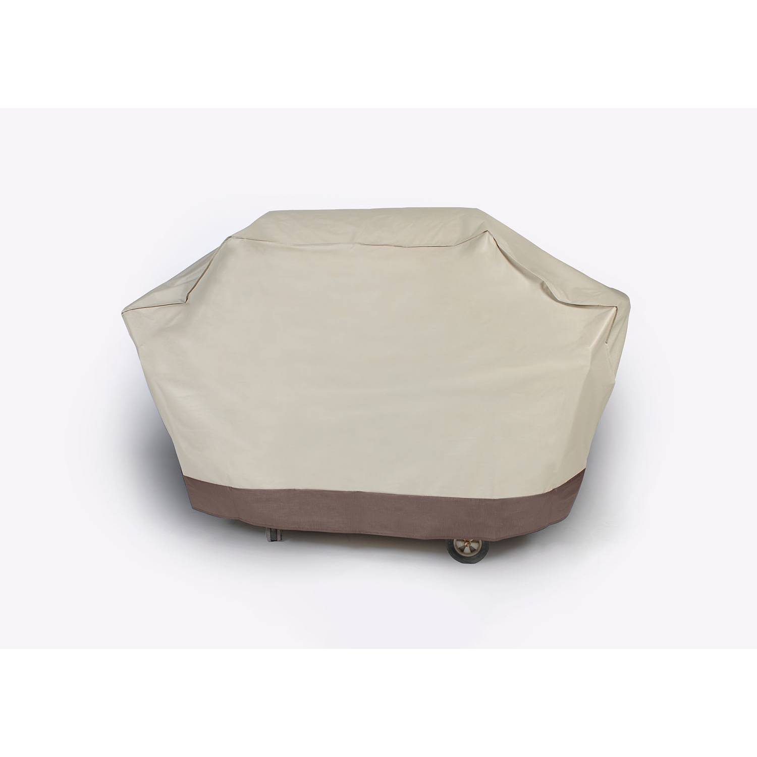 Housse de barbecue au gaz de qualité supérieure pour patio extérieur durable en relief - Taupe