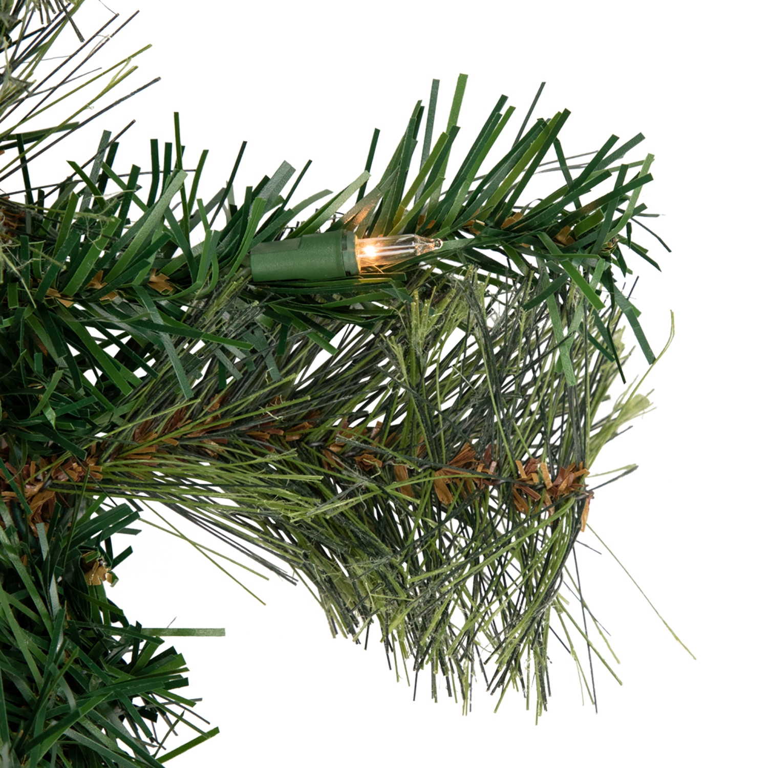 9' x 10" Pre-Lit Oregon Cashmere Pine Artificial Christmas Garland, Clear Lights