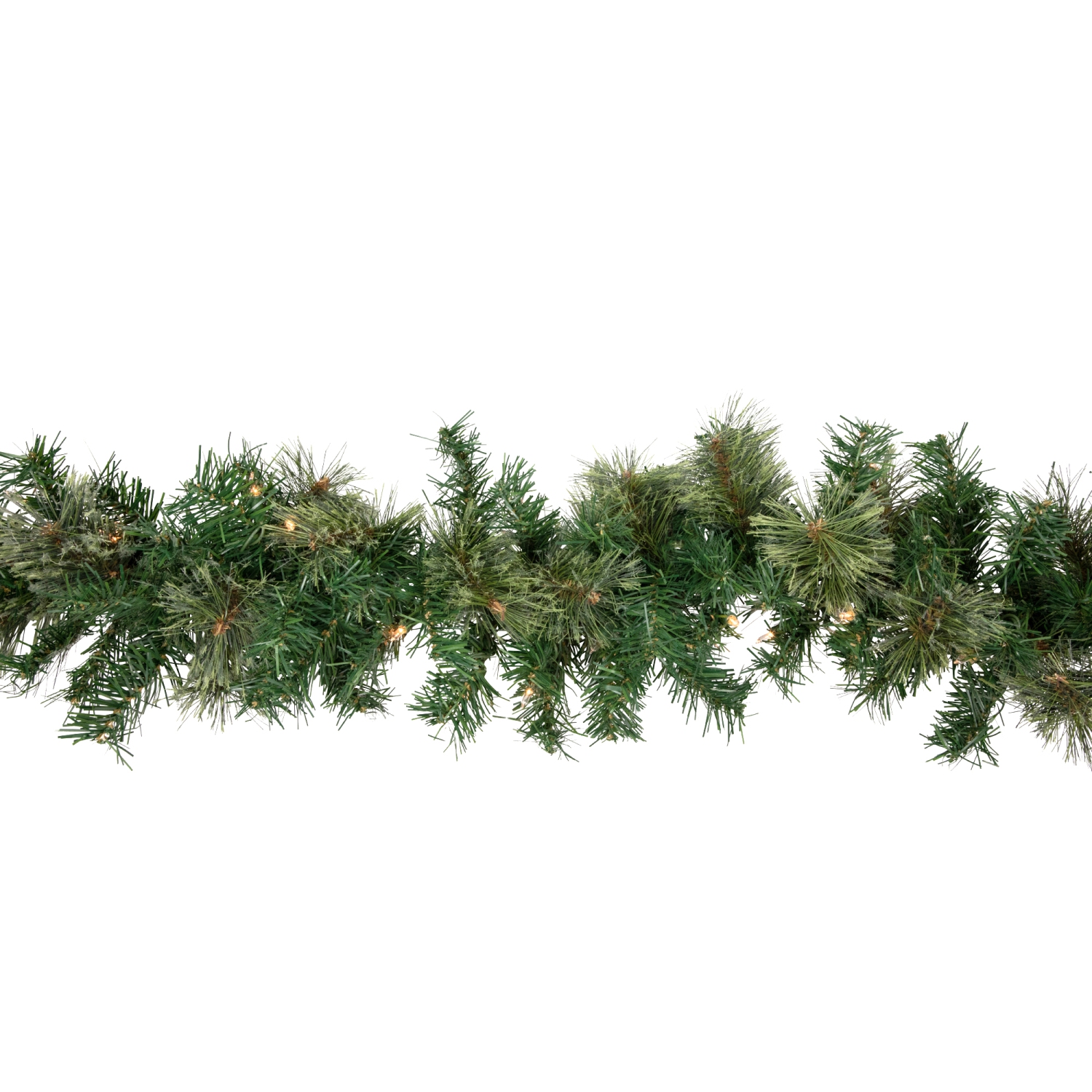 9' x 10" Pre-Lit Oregon Cashmere Pine Artificial Christmas Garland, Clear Lights