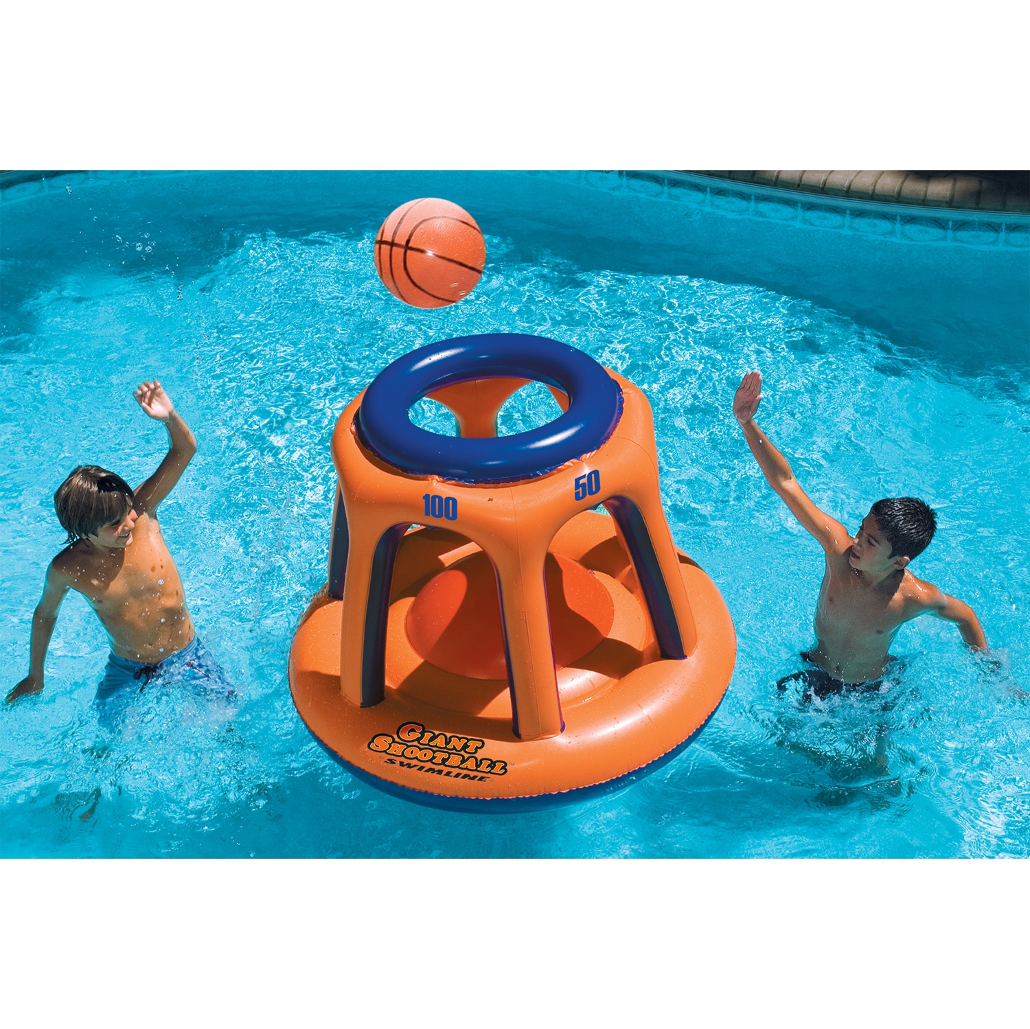 Water Sports Inflatable Giant Floating Shootball Swimming Pool Game