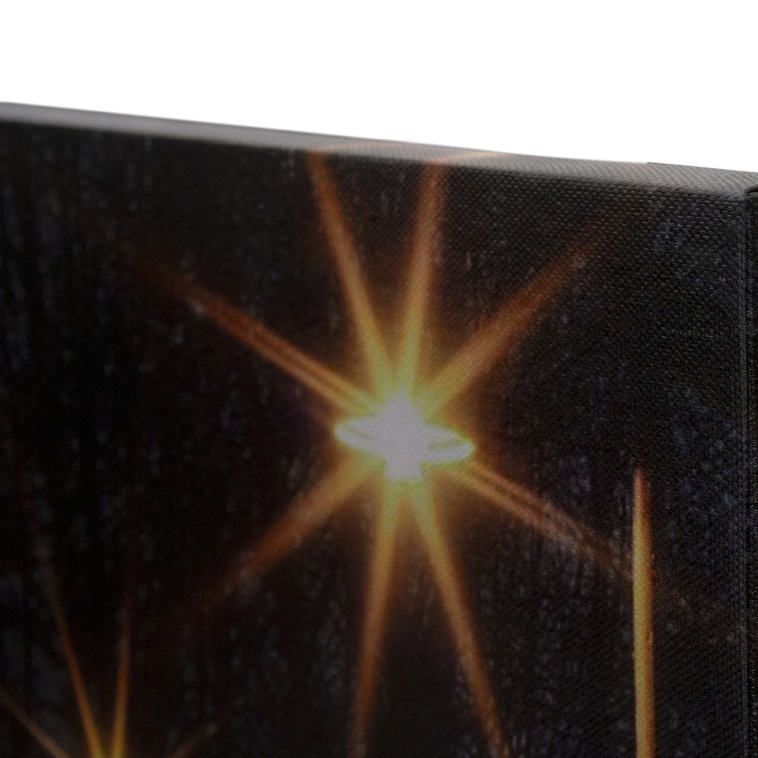 LED Lighted Nighttime City Park Scene Canvas Wall Art 23.75"