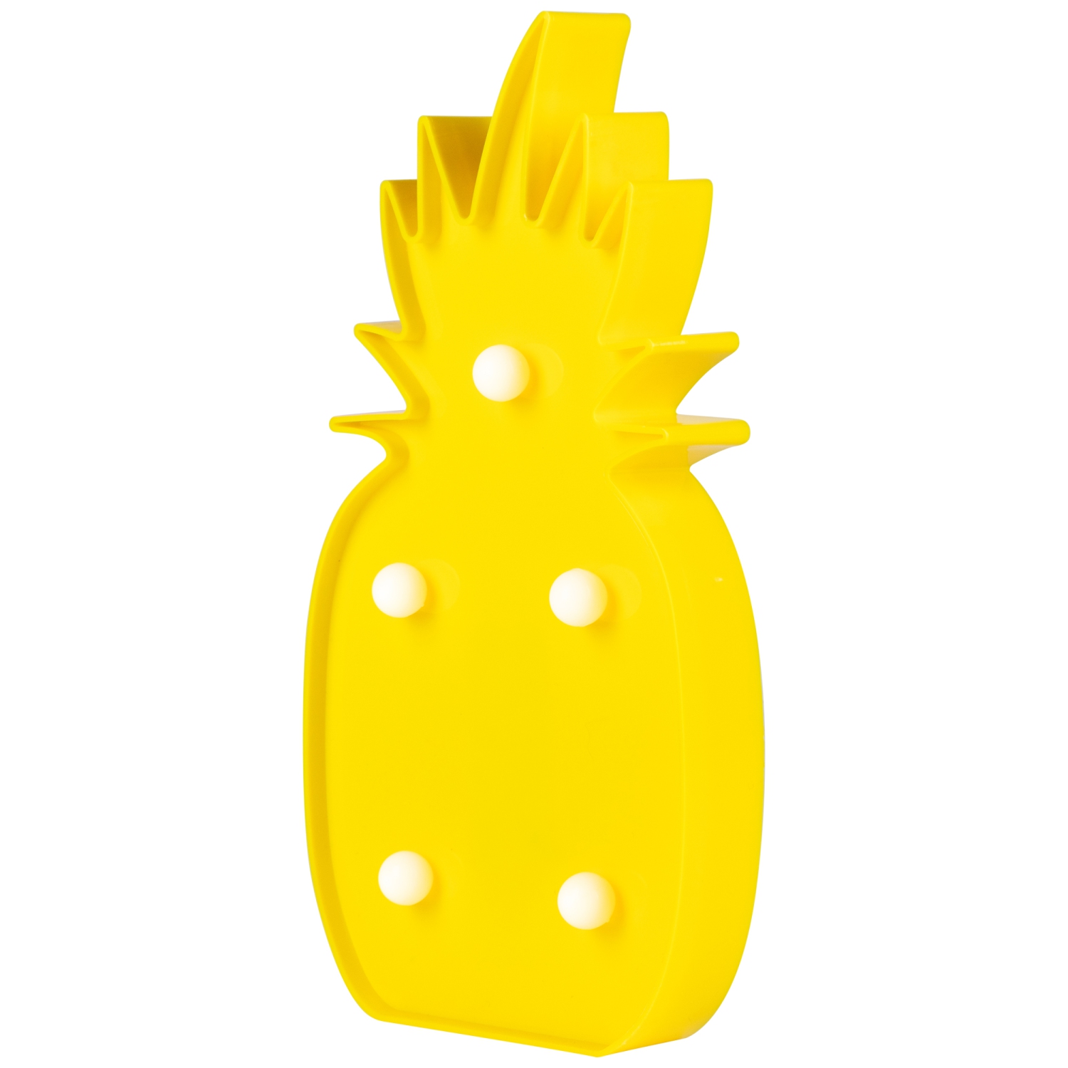 9.75" Yellow Pineapple LED Marquee Wall Sign