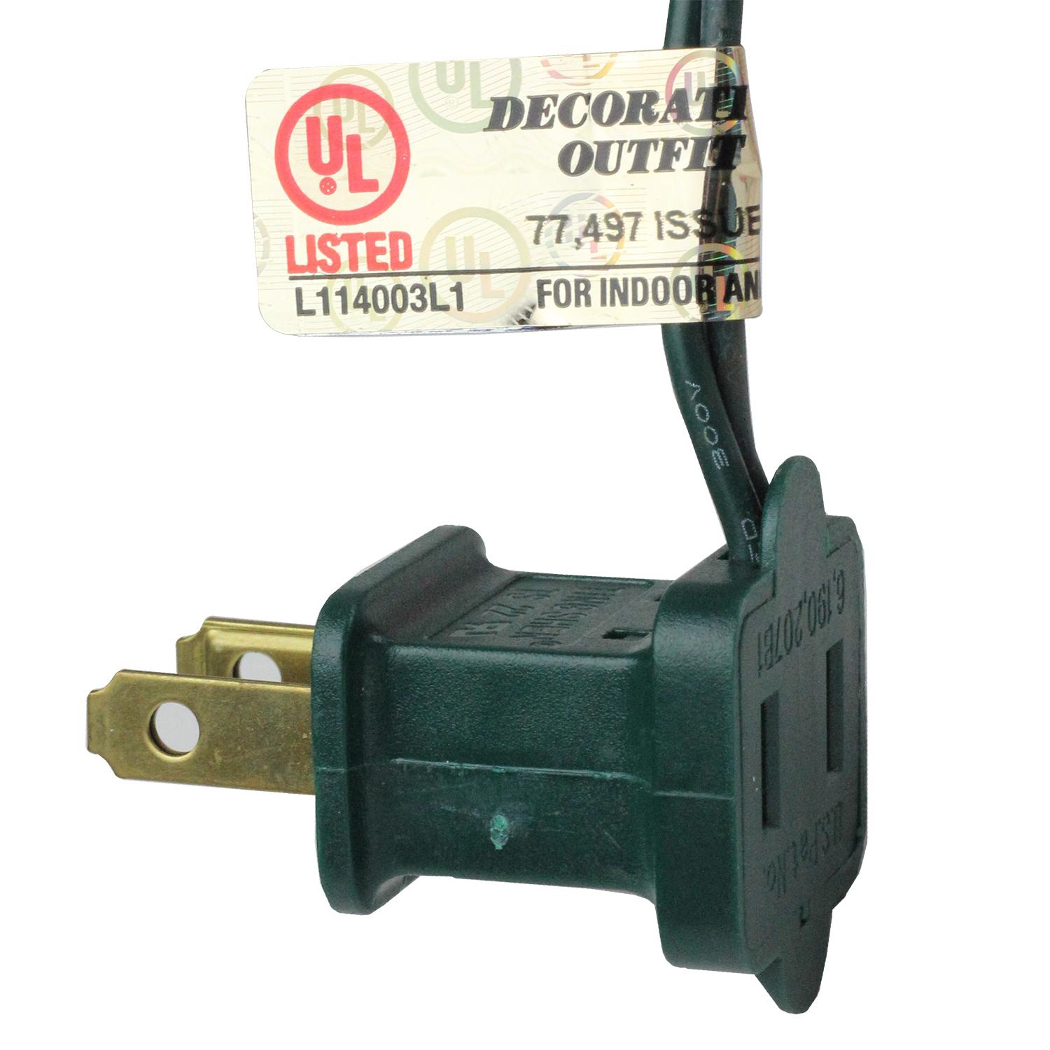 3' Pre-Lit Fiber Optic Artificial Christmas Tree with Flowers - Multi Lights