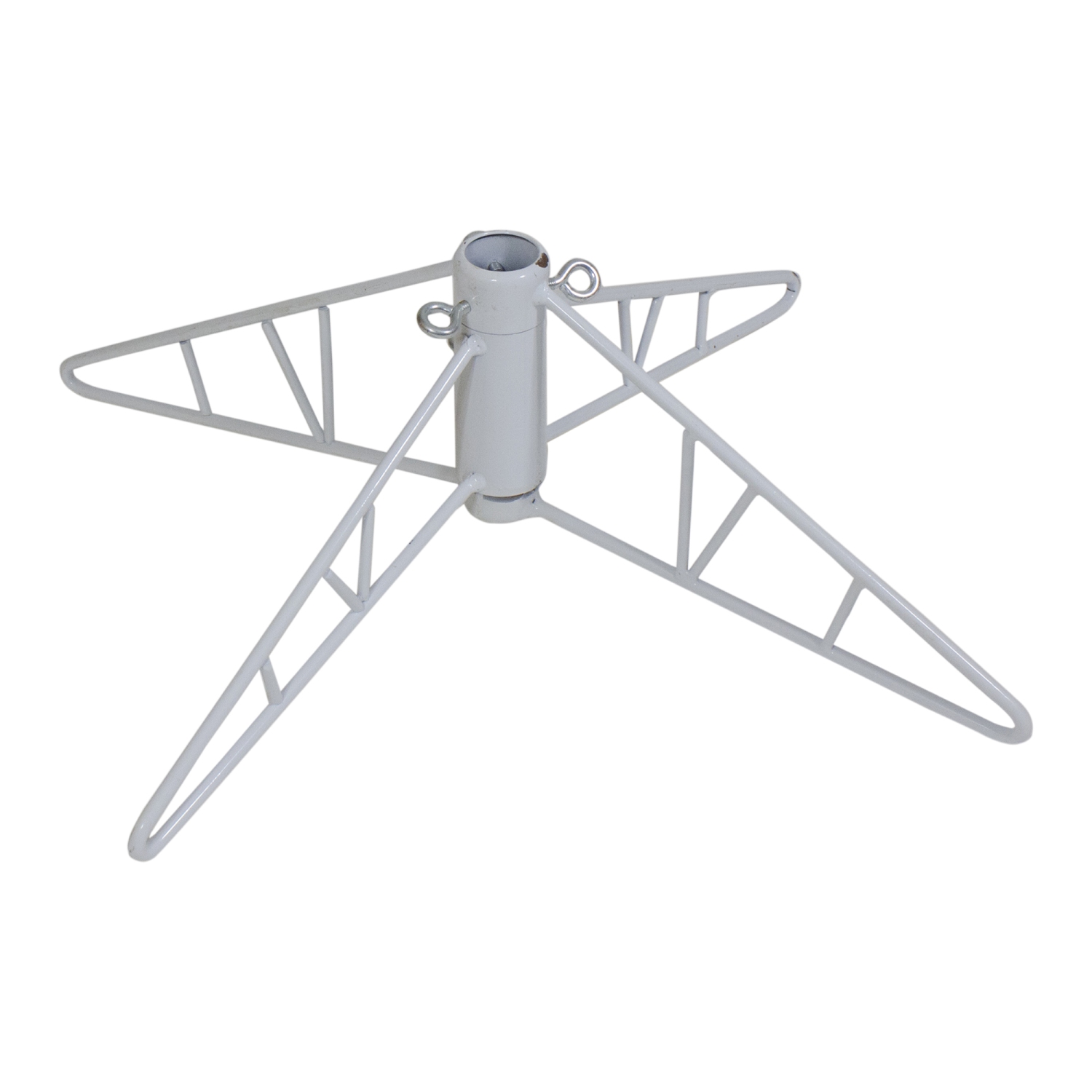 7.5' Pre-Lit Silver Tinsel Pine Slim Artificial Christmas Tree - Clear Lights