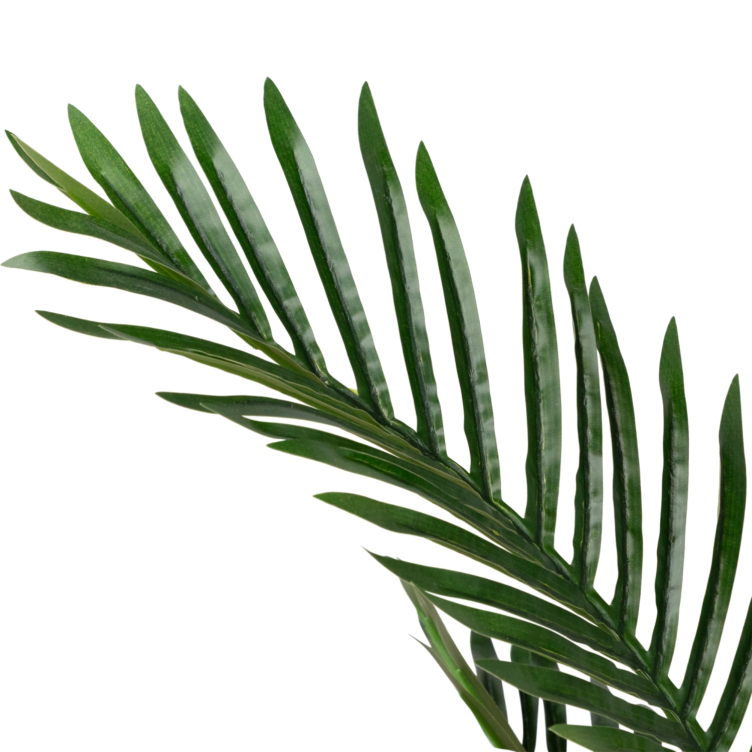 Plante miniature artificielle en pot de 35 po avec palmier vert