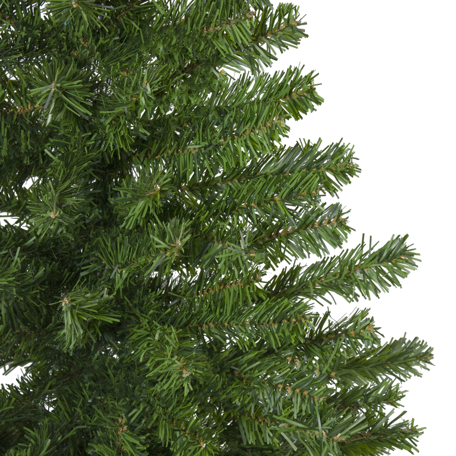 7.5' Canadian Pine Slim Artificial Christmas Wall Tree - Unlit