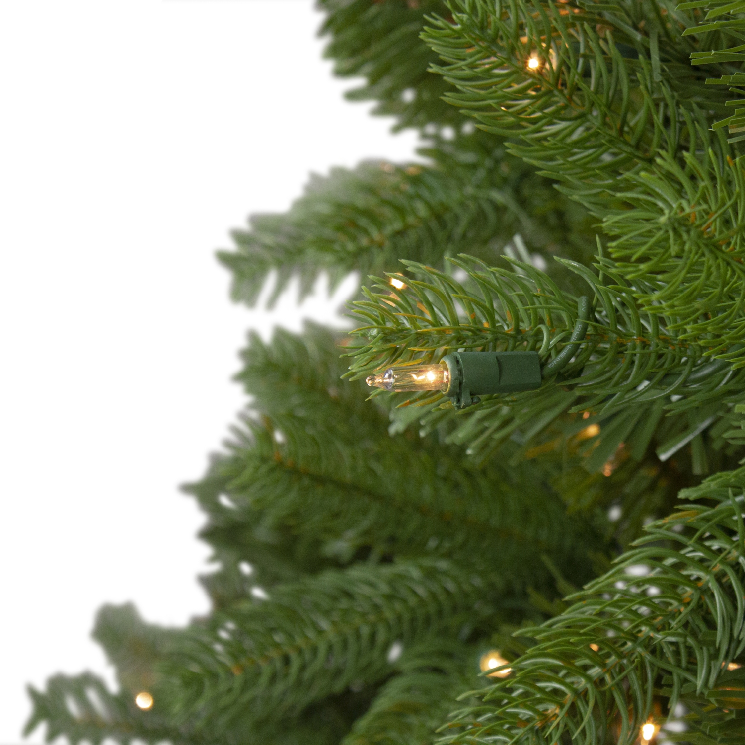 Sapin de Noël artificiel illuminé de 7.5 pi – lumières transparentes
