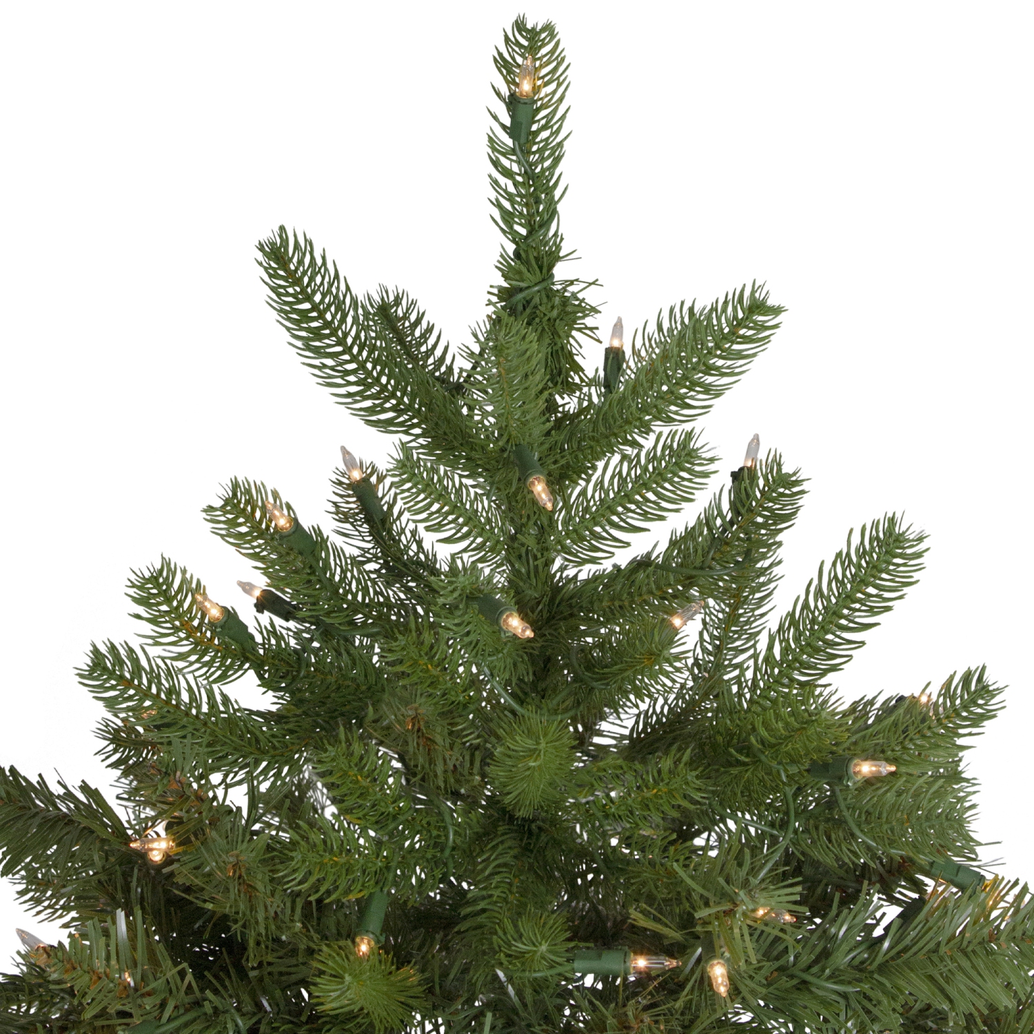 Sapin de Noël artificiel illuminé de 7.5 pi – lumières transparentes