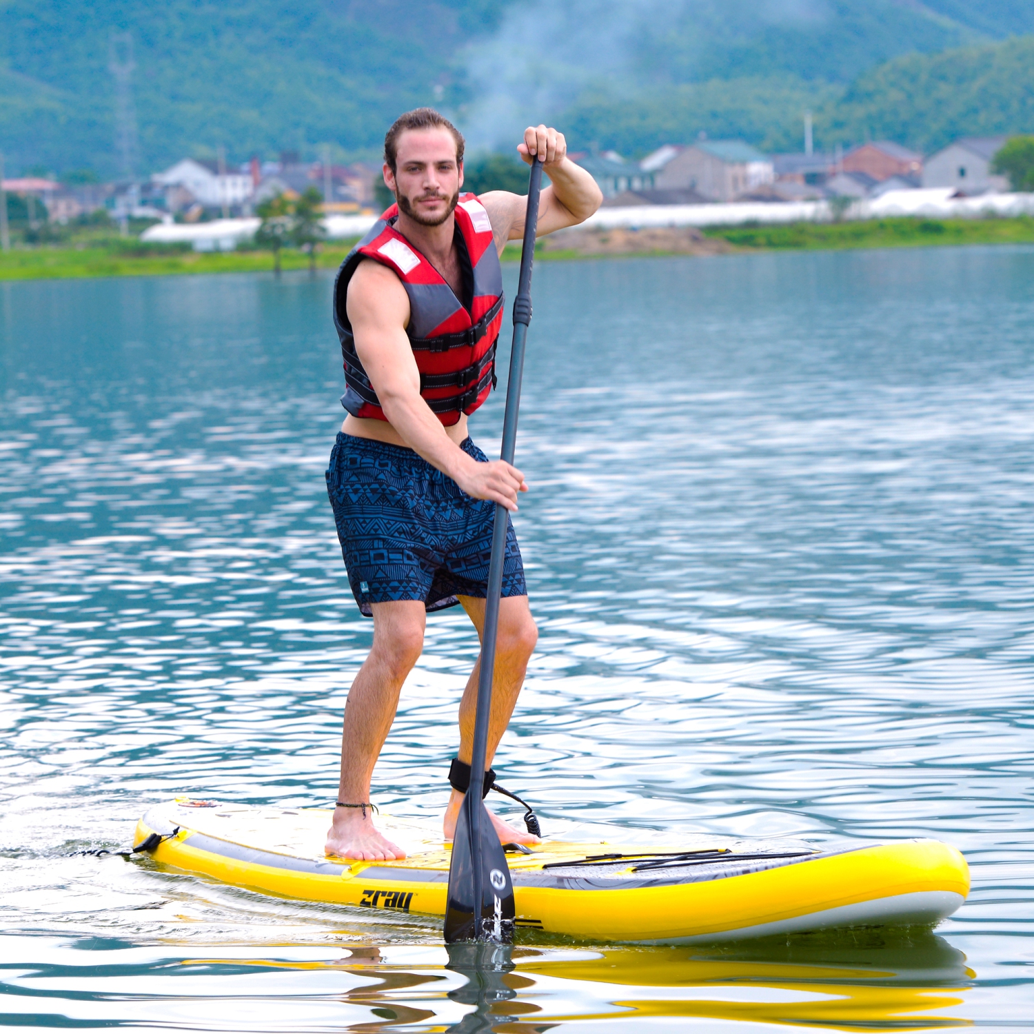 12.5' Zray R1 Rapid Race Inflatable Stand-Up Paddle Board