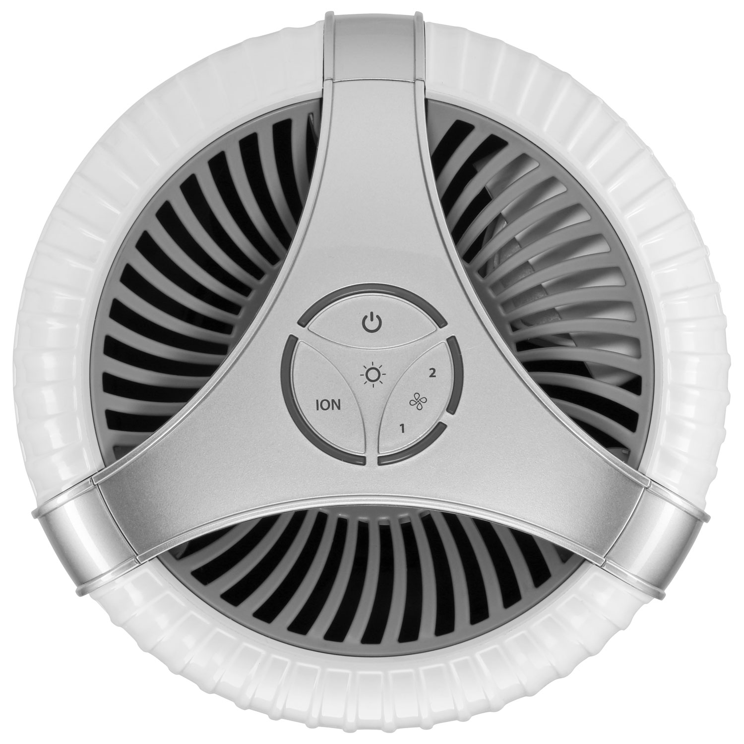 Purificateur d'air vertical 4-en-1 TotalClean de HoMedics avec filtre HEPA - Blanc