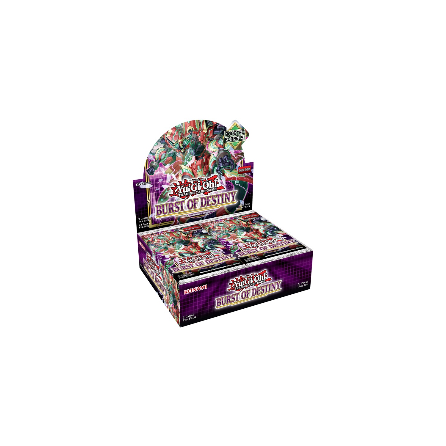 YUGIOH BURST OF DESTINY BOOSTERS