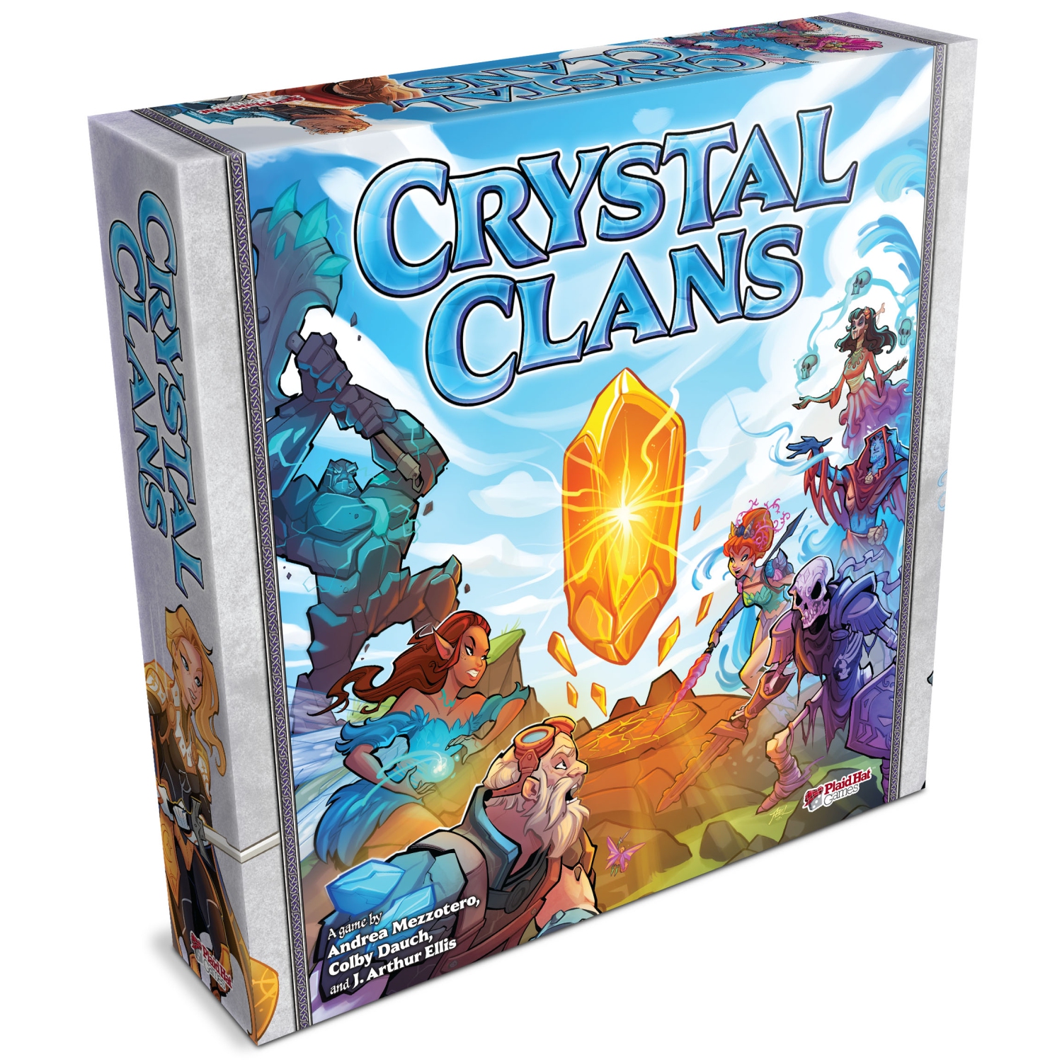 Plaid Hat Games Crystal Clans 2 players, ages 14+, 30-60 minutes