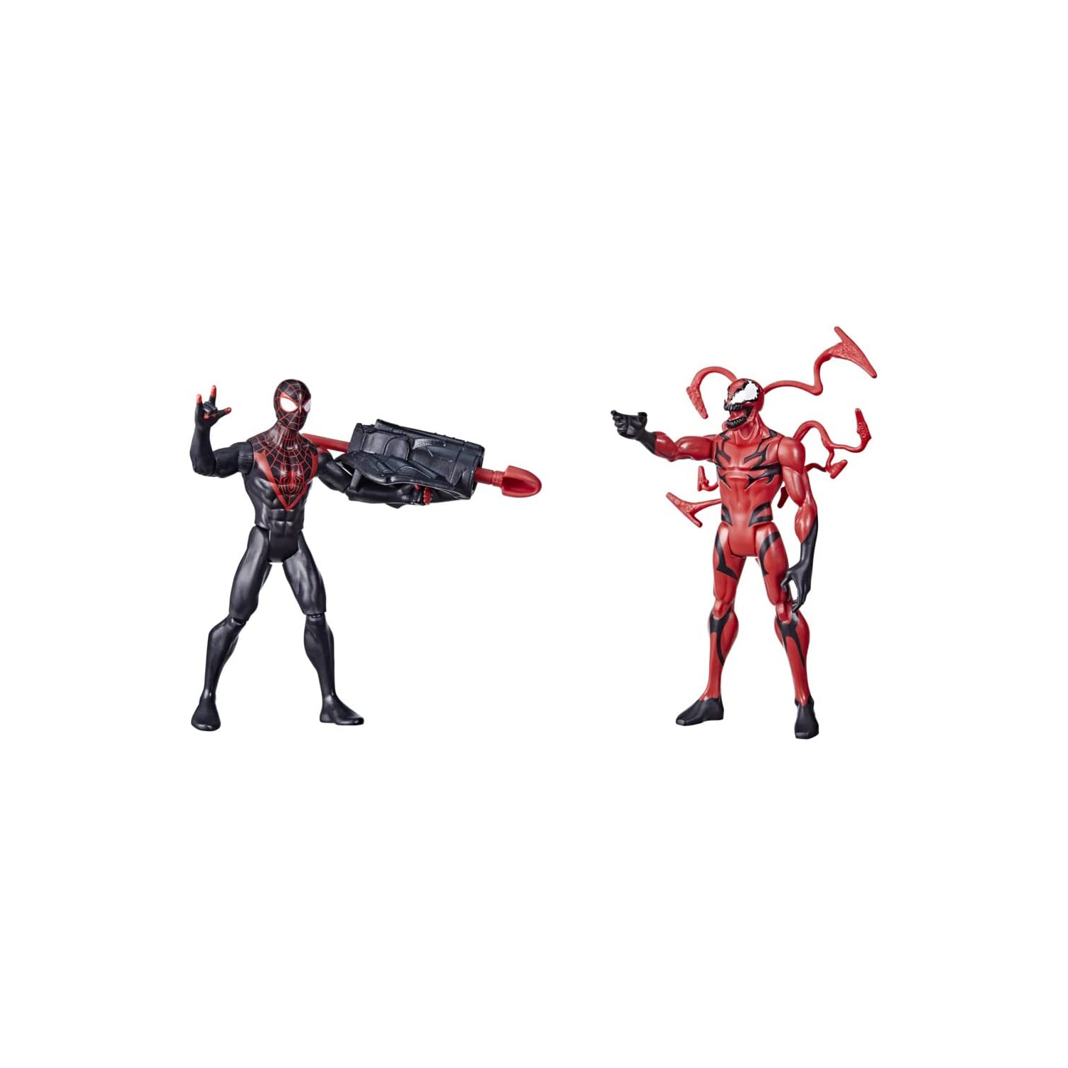 Hasbro Miles Morales vs Carnage (2-Pack) Marvel Spider-Man Battle Packs Action Figures