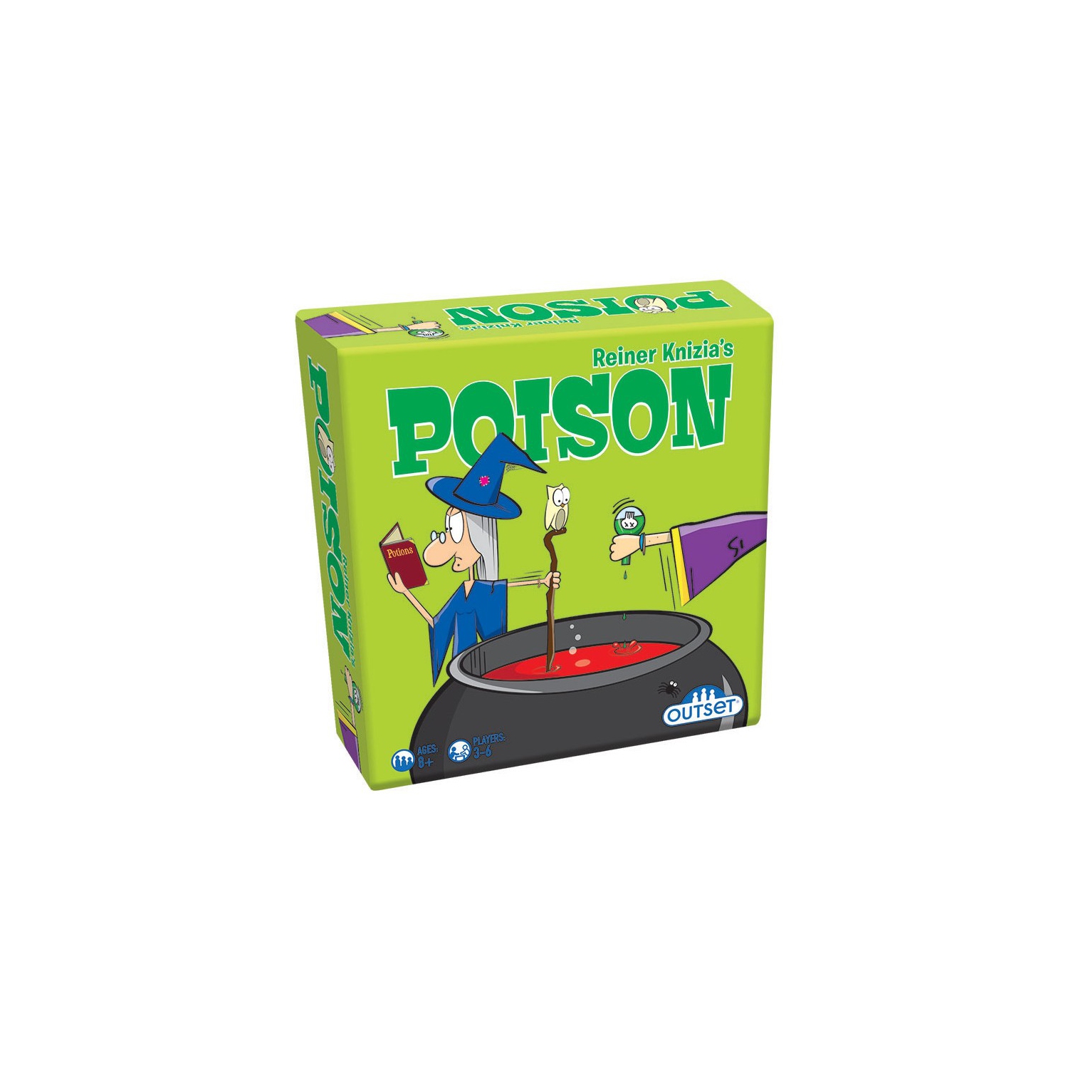Outset Media Poison 3-6 players, ages 8+, 30 minutes