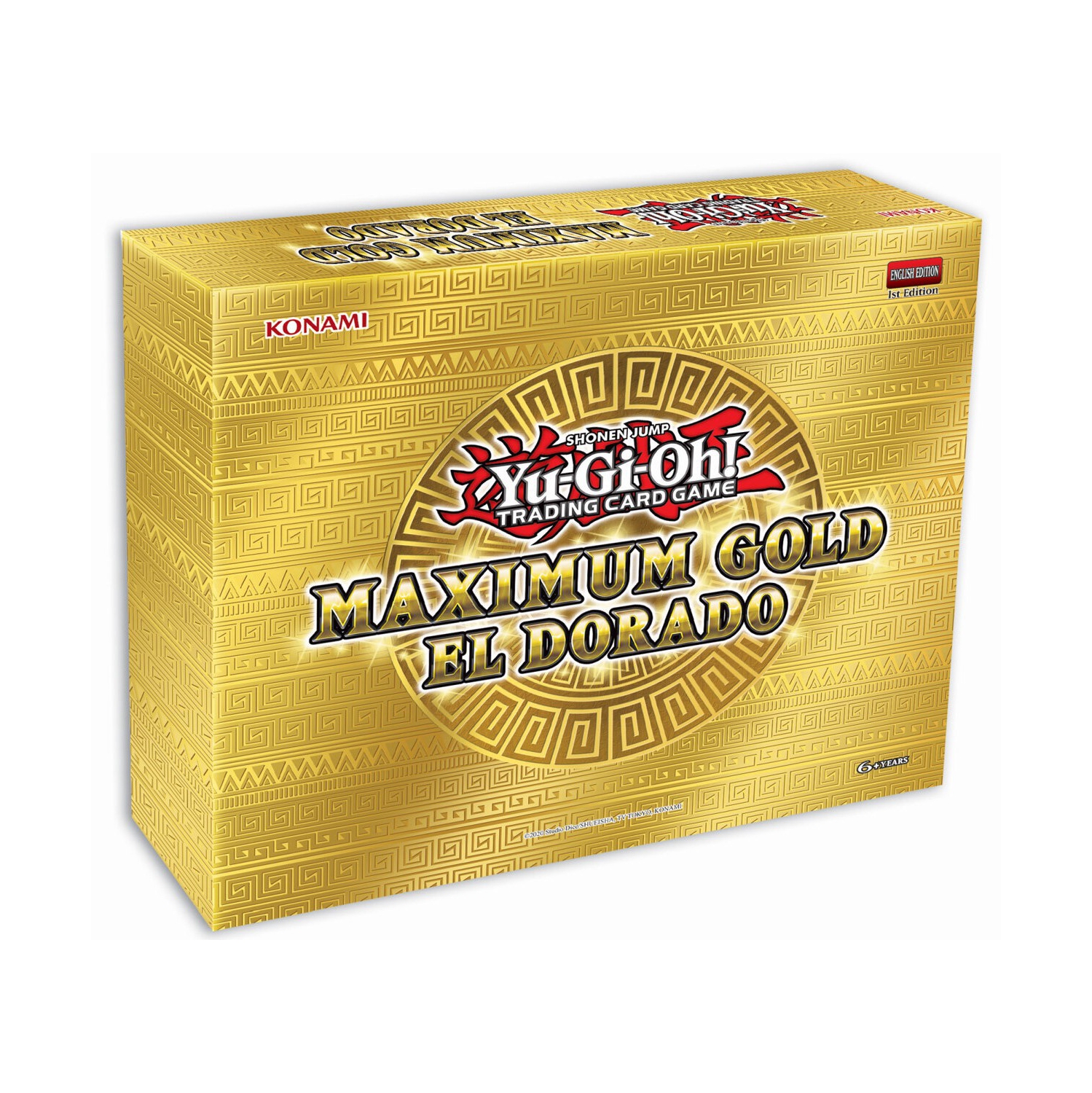 YuGiOh! Jeu de cartes à collectionner&nbsp;: Maximum Gold El Dorado 4 paquets, 7 cartes par paquet