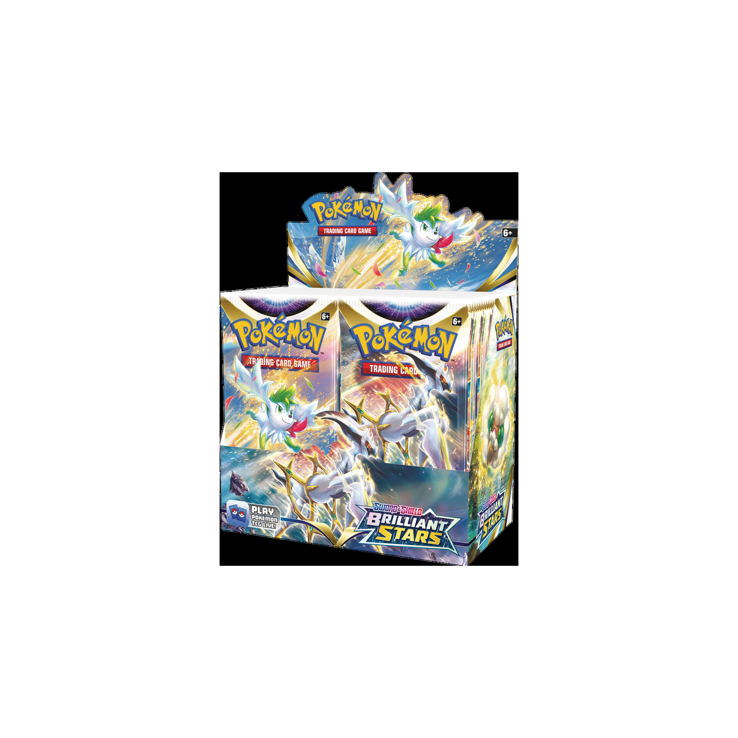 Pokemon Trading Card Game: Sword & Shield (SWSH9) Brilliant Stars Booster Box 36 packs, 10 cards per pack