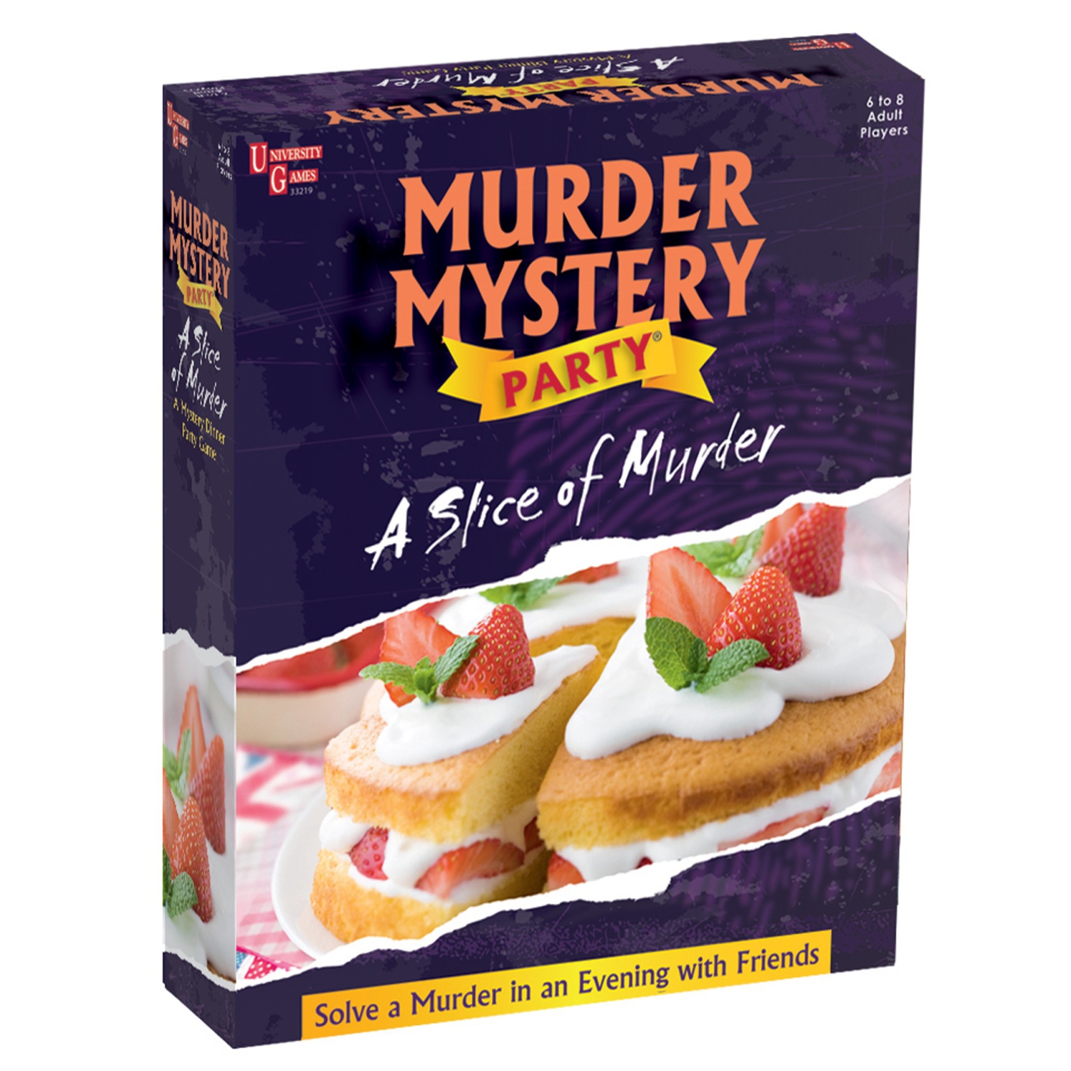 bePuzzled Murder Mystery Party: A Slice of Murder 6-8 players, ages 18+, 120 minutes