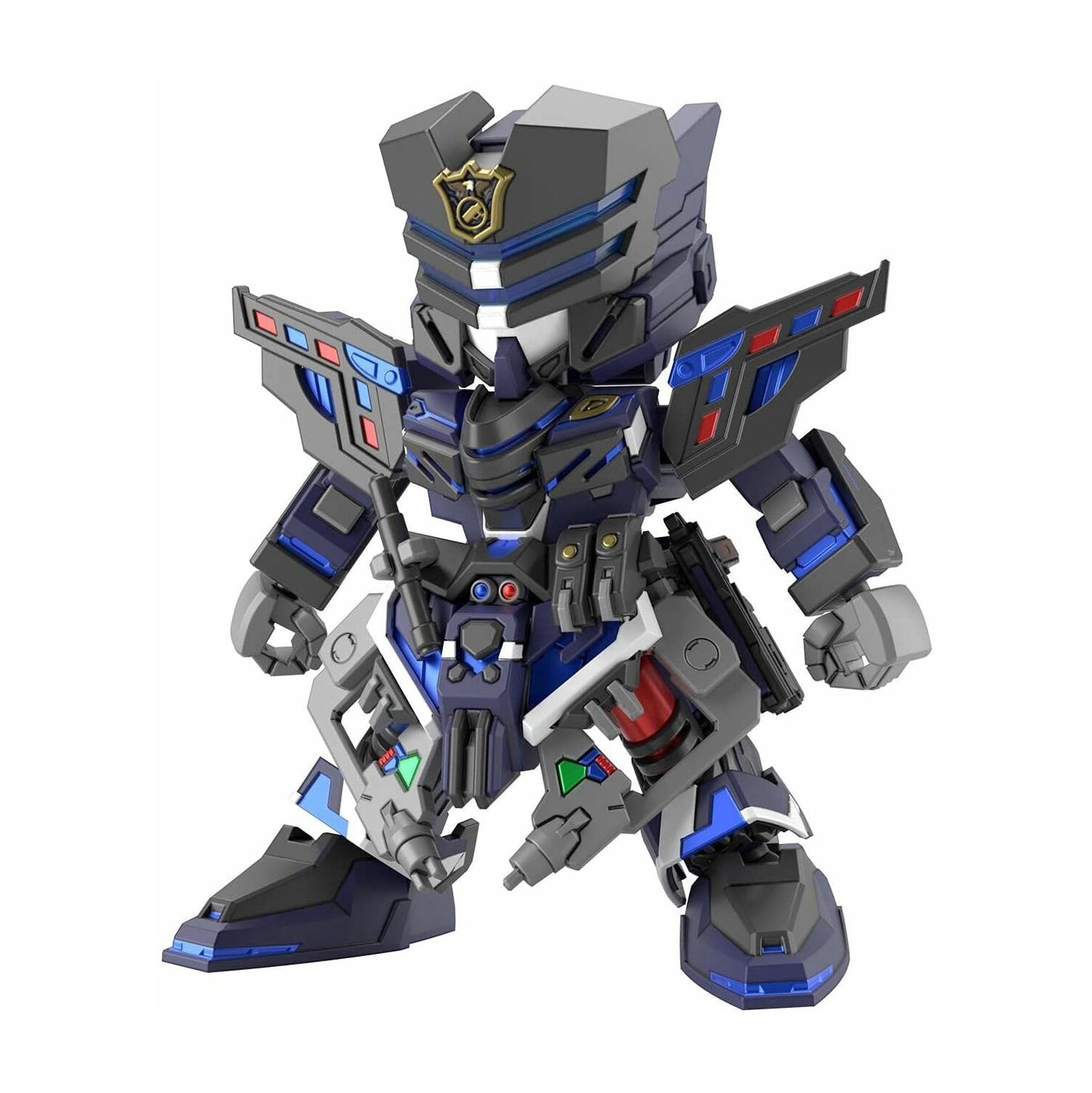 Bandai Gundam SD Gundam World Heroes Model Kit: #13 Verde Buster Team Member SDW Heroes