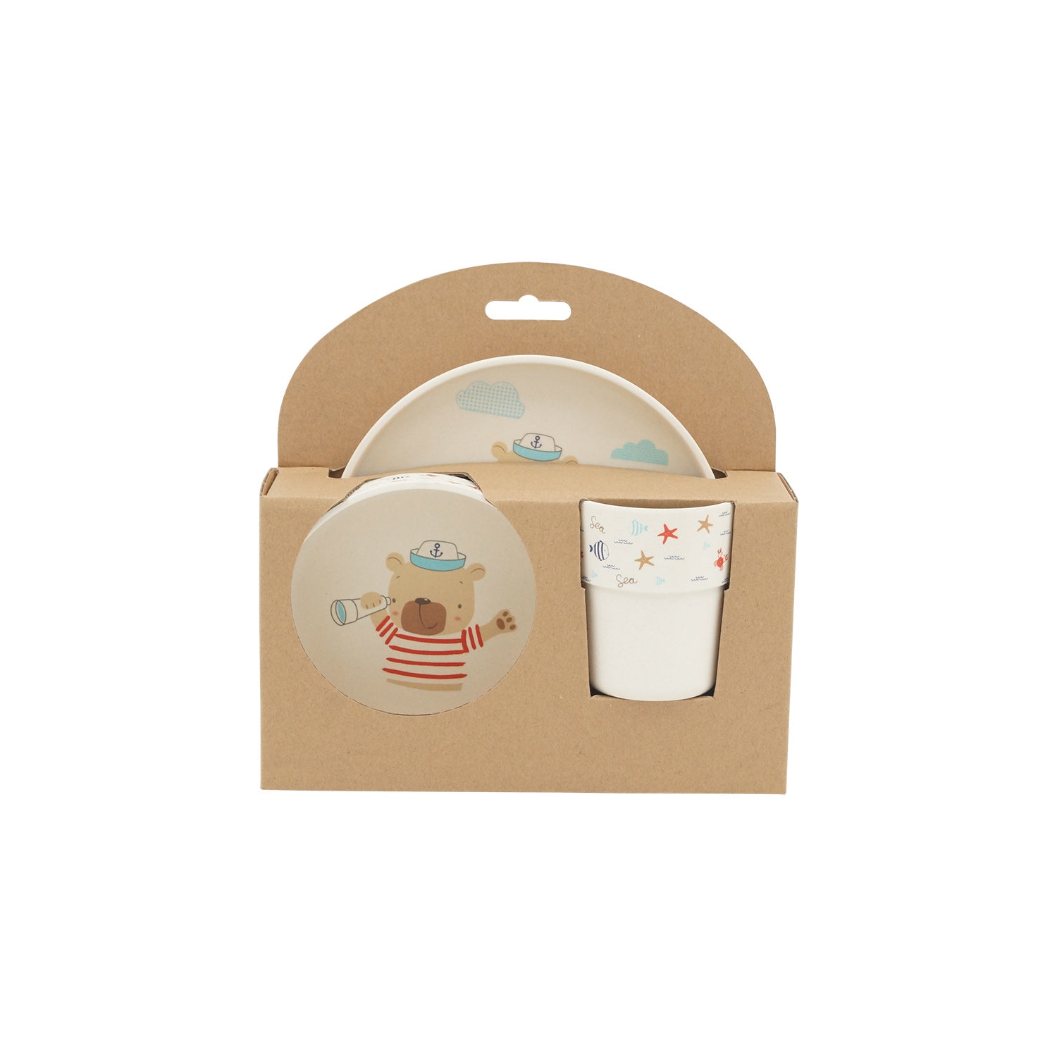 Kids Dinner Set Bear
