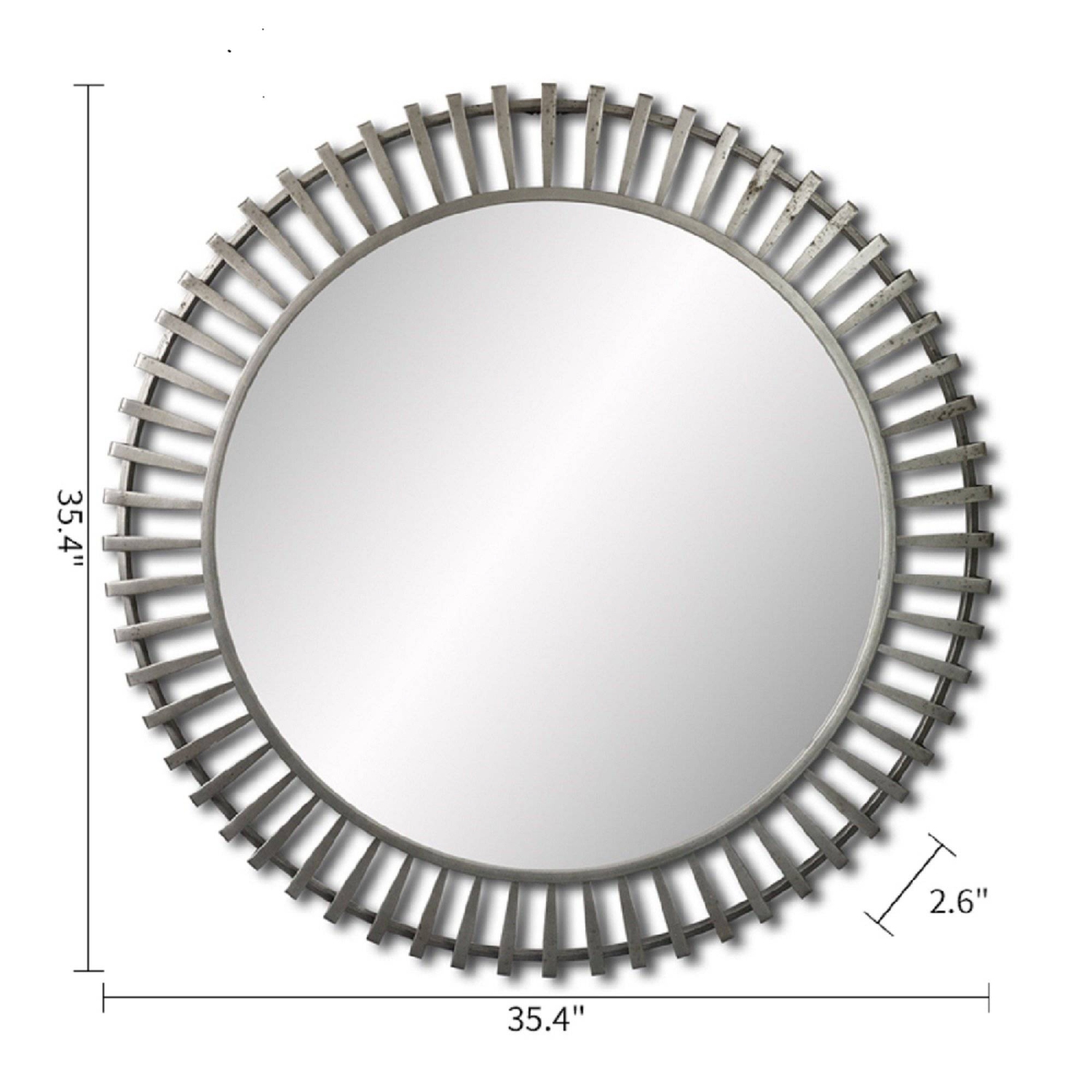 Wall Mirror - Decorative Metal Wall Mirror