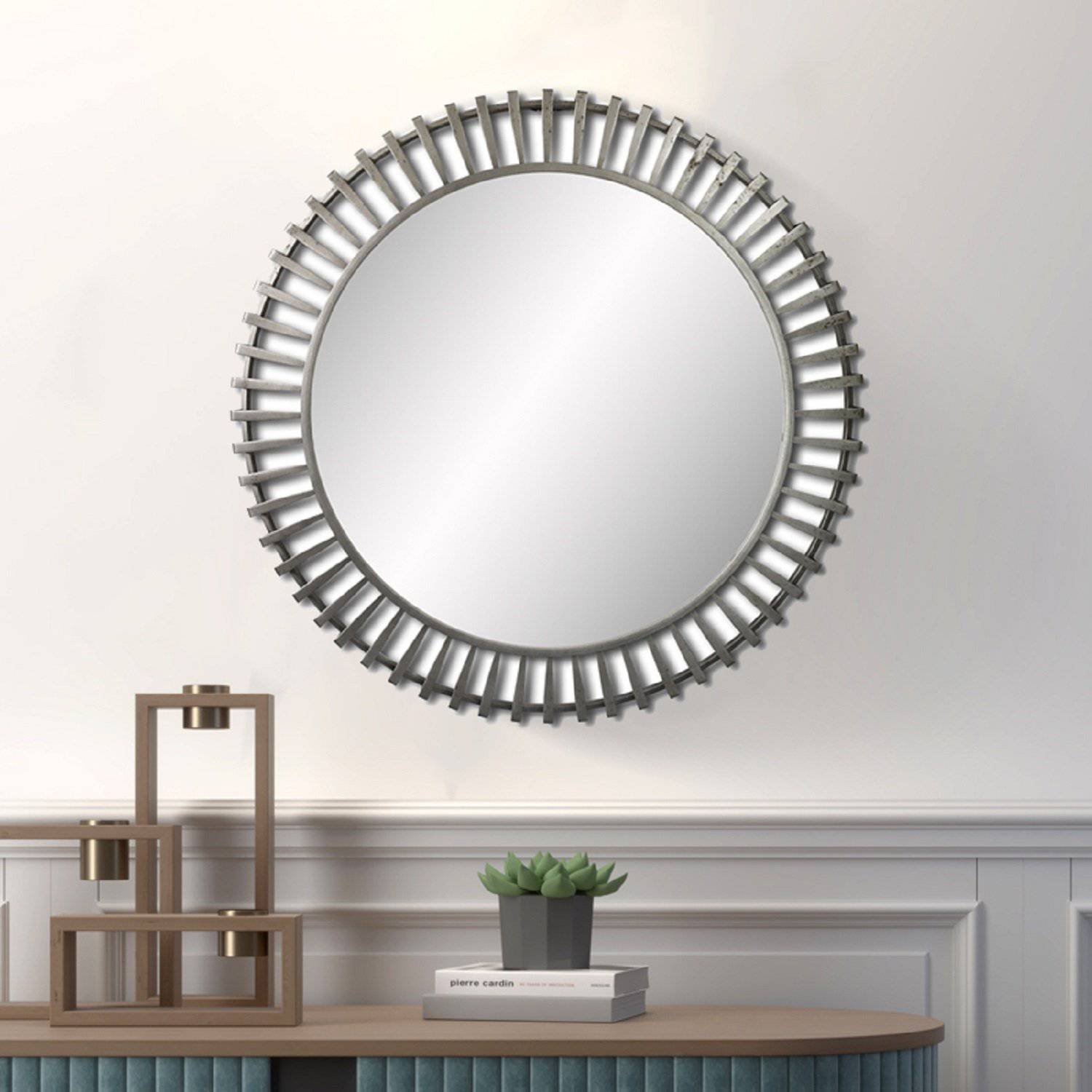 Wall Mirror - Decorative Metal Wall Mirror