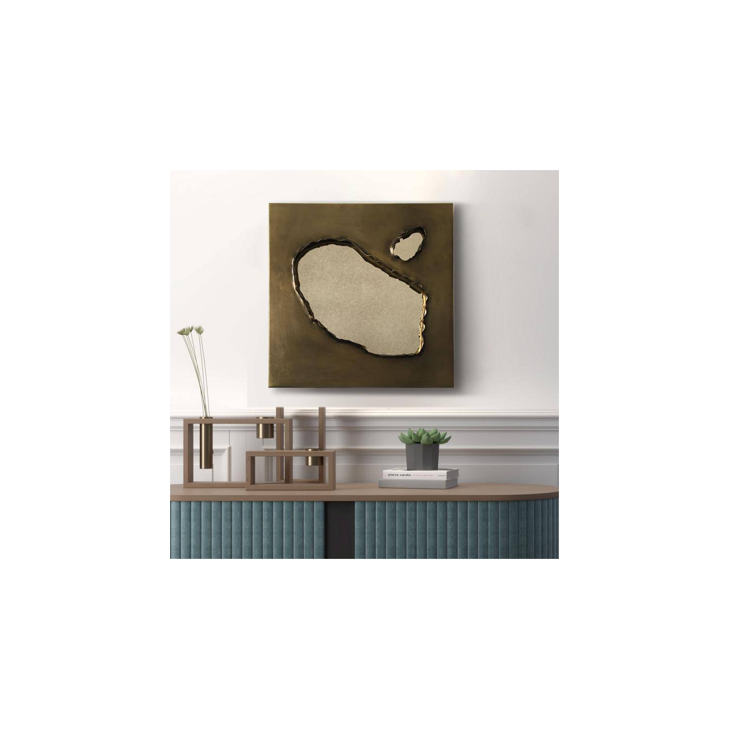 Wall Mirror - Decorative Metal Wall Mirror