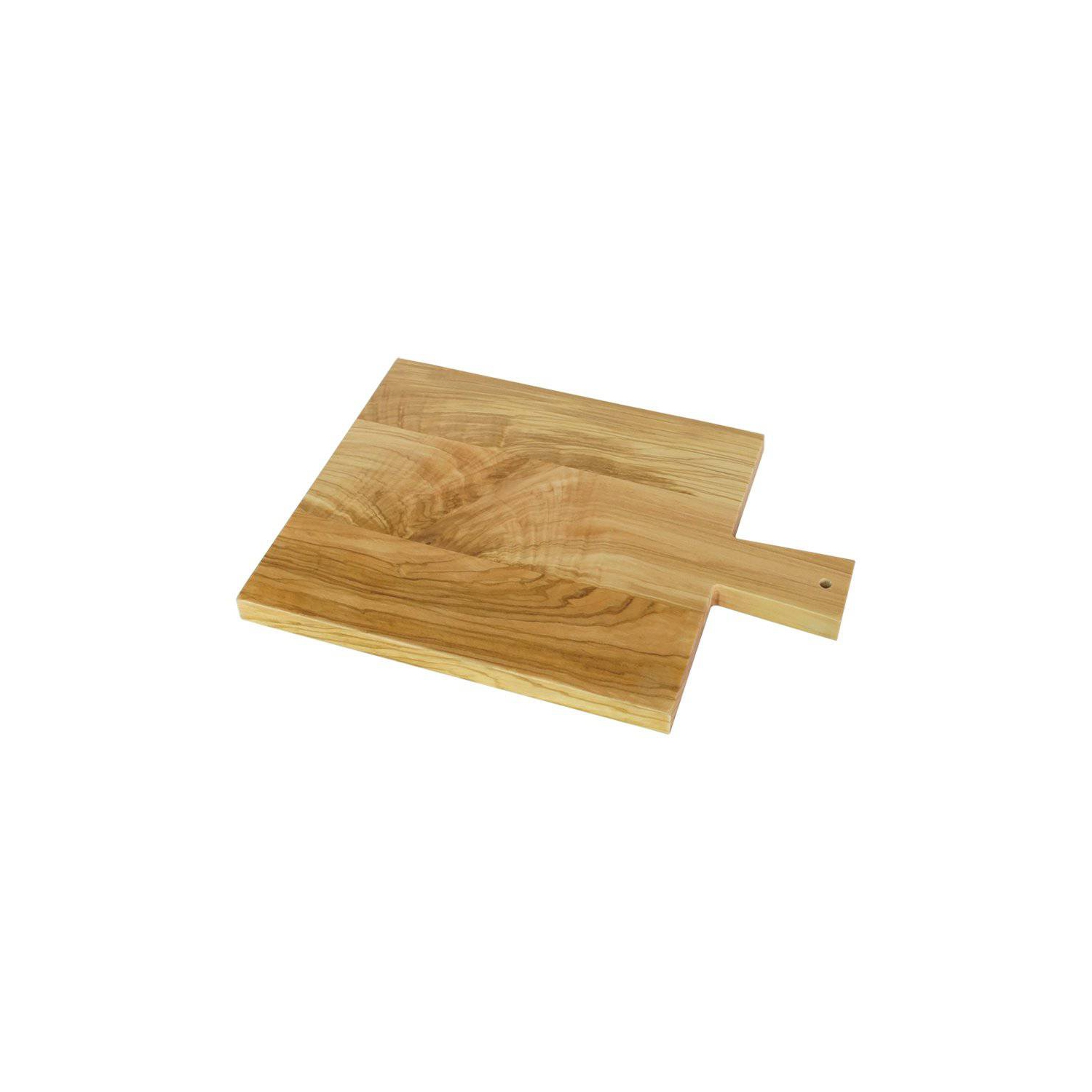 OLIVEWOOD CUTTING BOARD Rectangle + Handle -- 13" x 9"