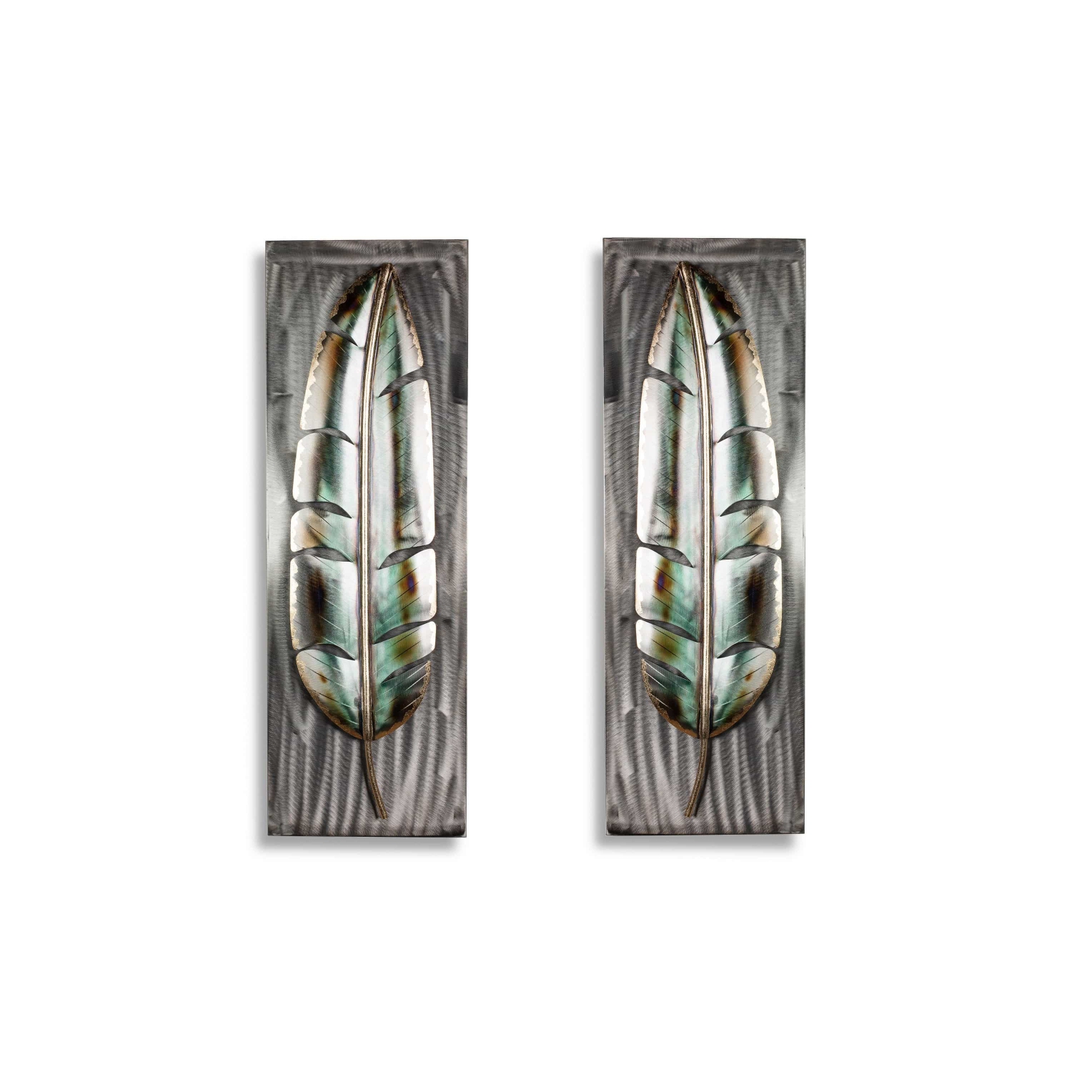 Banana Leaves Metal Wall Art