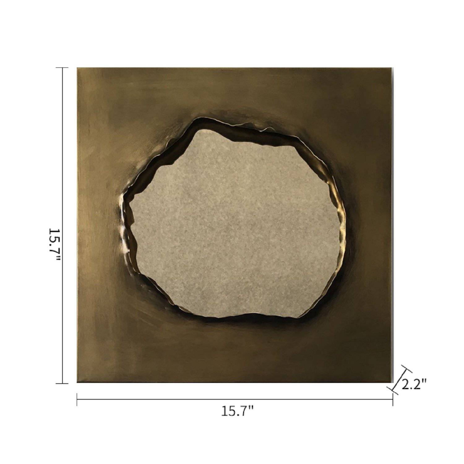 Wall Mirror - Decorative Metal Wall Mirror