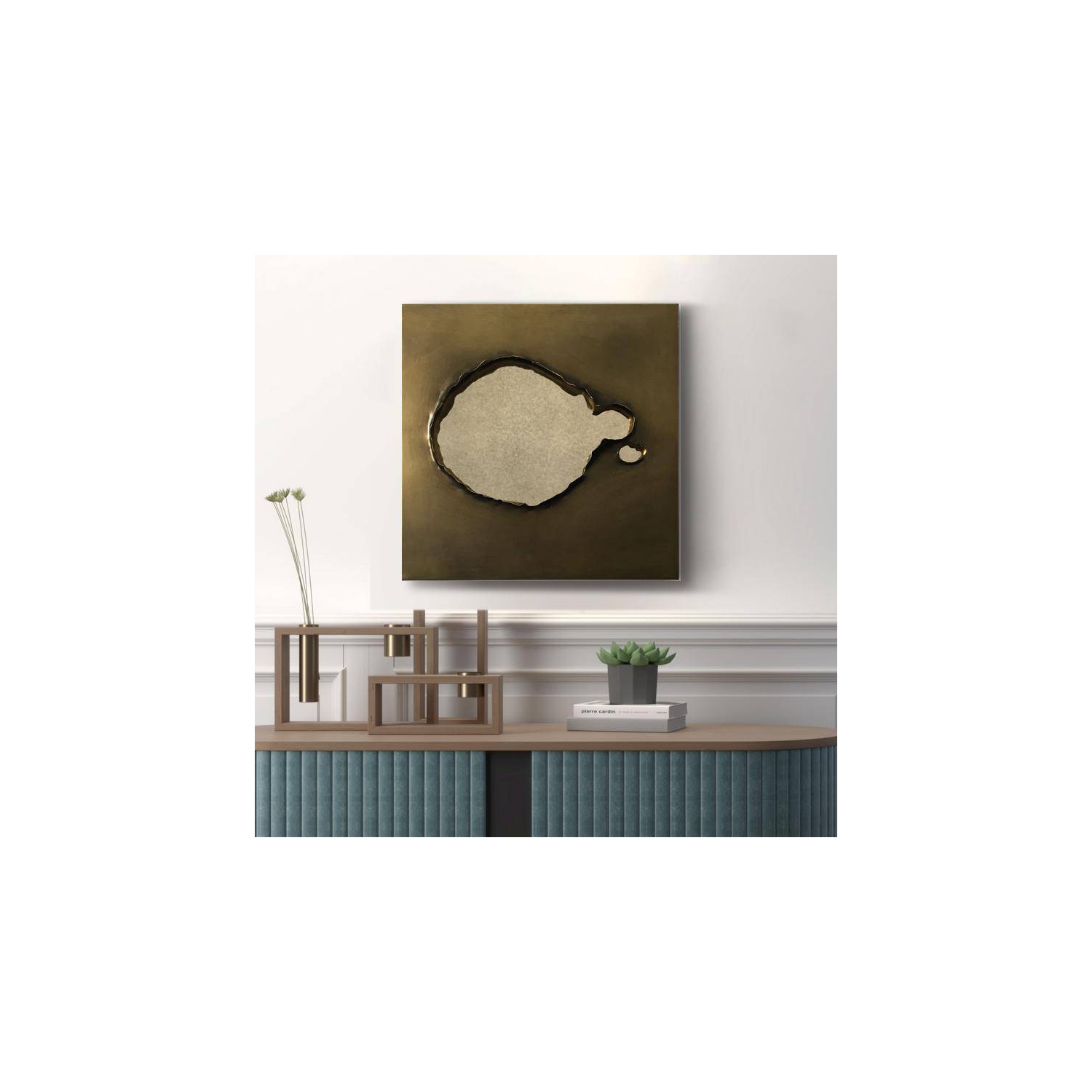Wall Mirror - Decorative Metal Wall Mirror