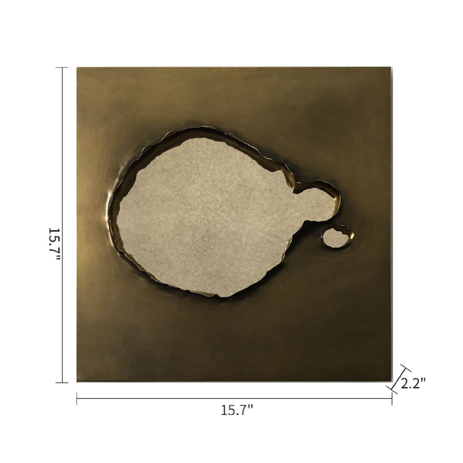 Wall Mirror - Decorative Metal Wall Mirror