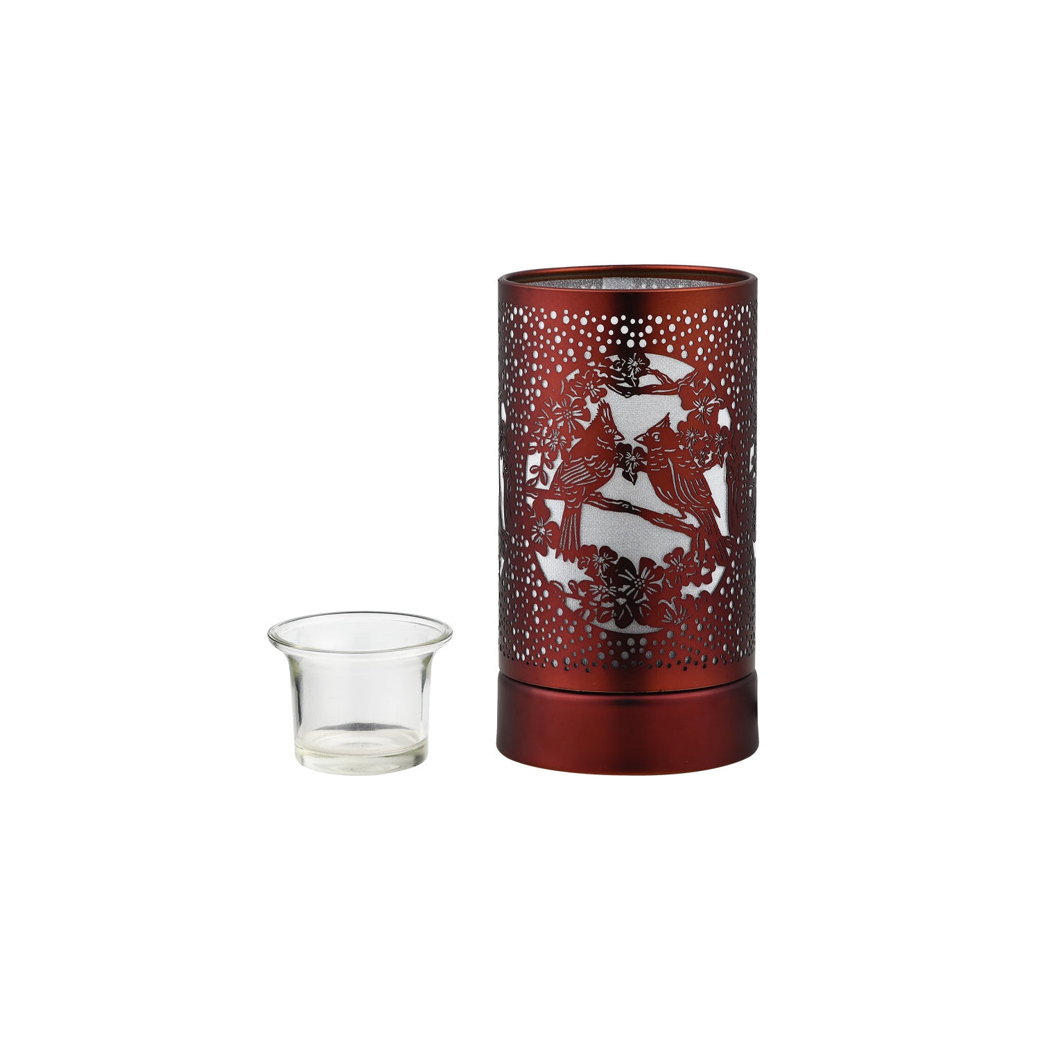 7" Touch lamp/Oil burner/Wax warmer- Cardinals