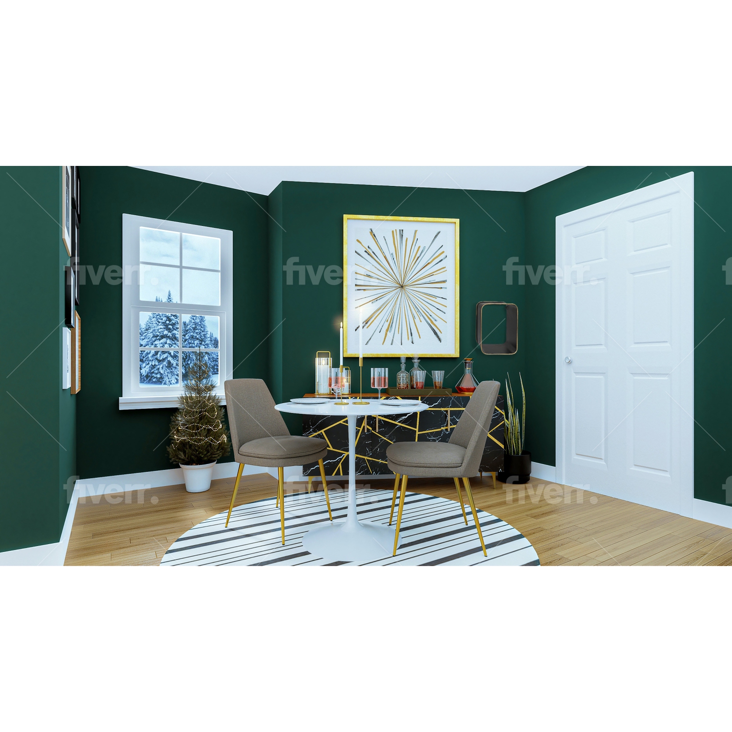 Wall Rack - Stylish creative metal wall shelf/rack Rectangular