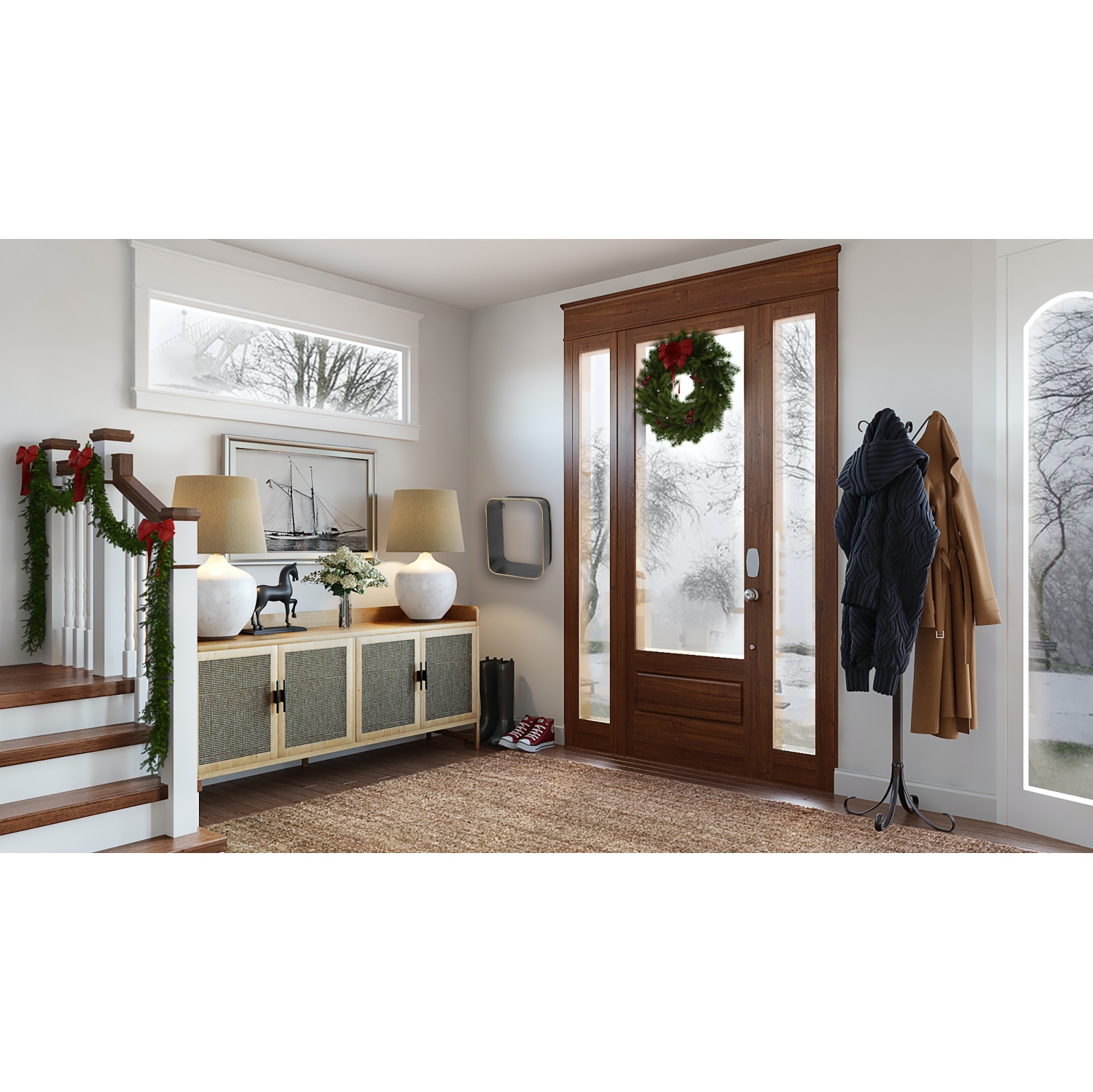 Wall Rack - Stylish creative metal wall shelf/rack Rectangular