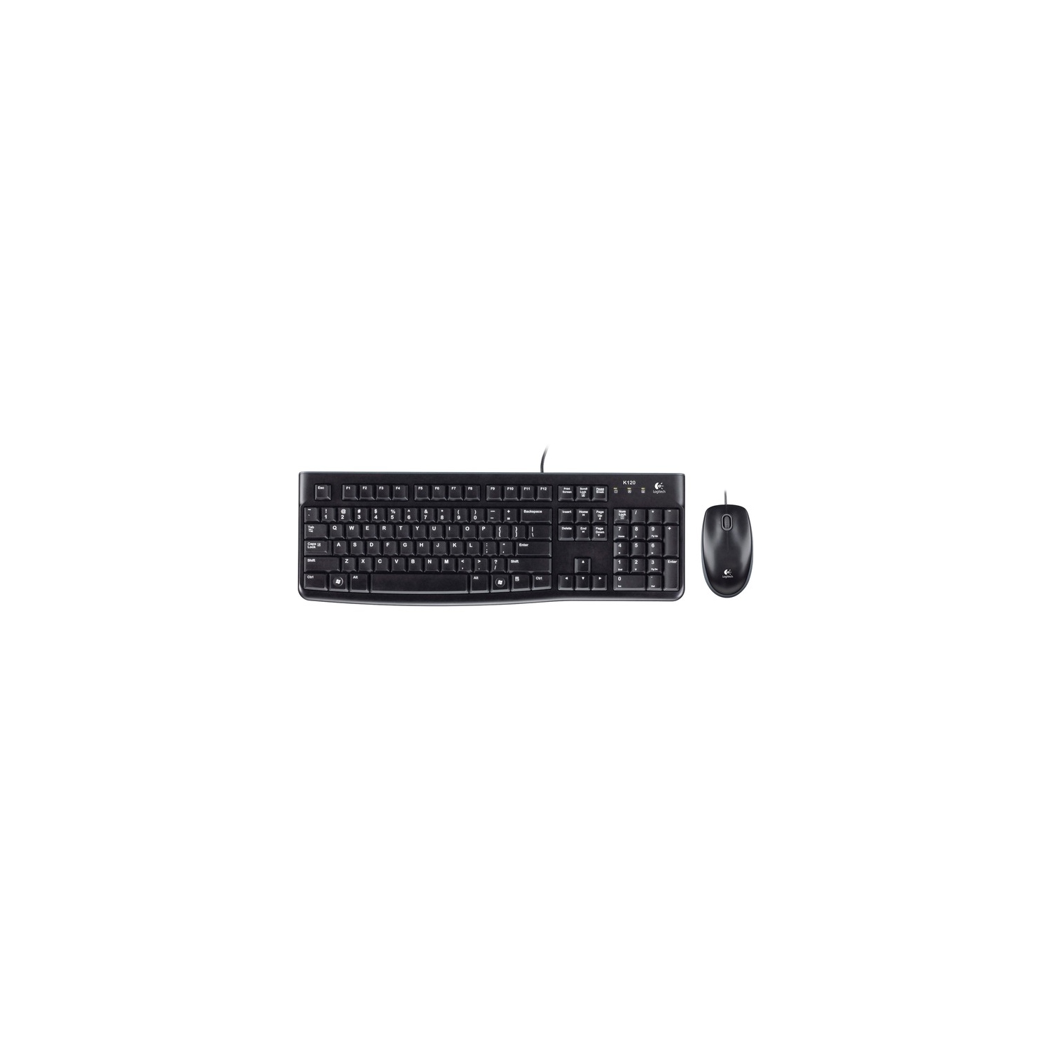 Logitech Mk120 Desktop Corded Combo Set