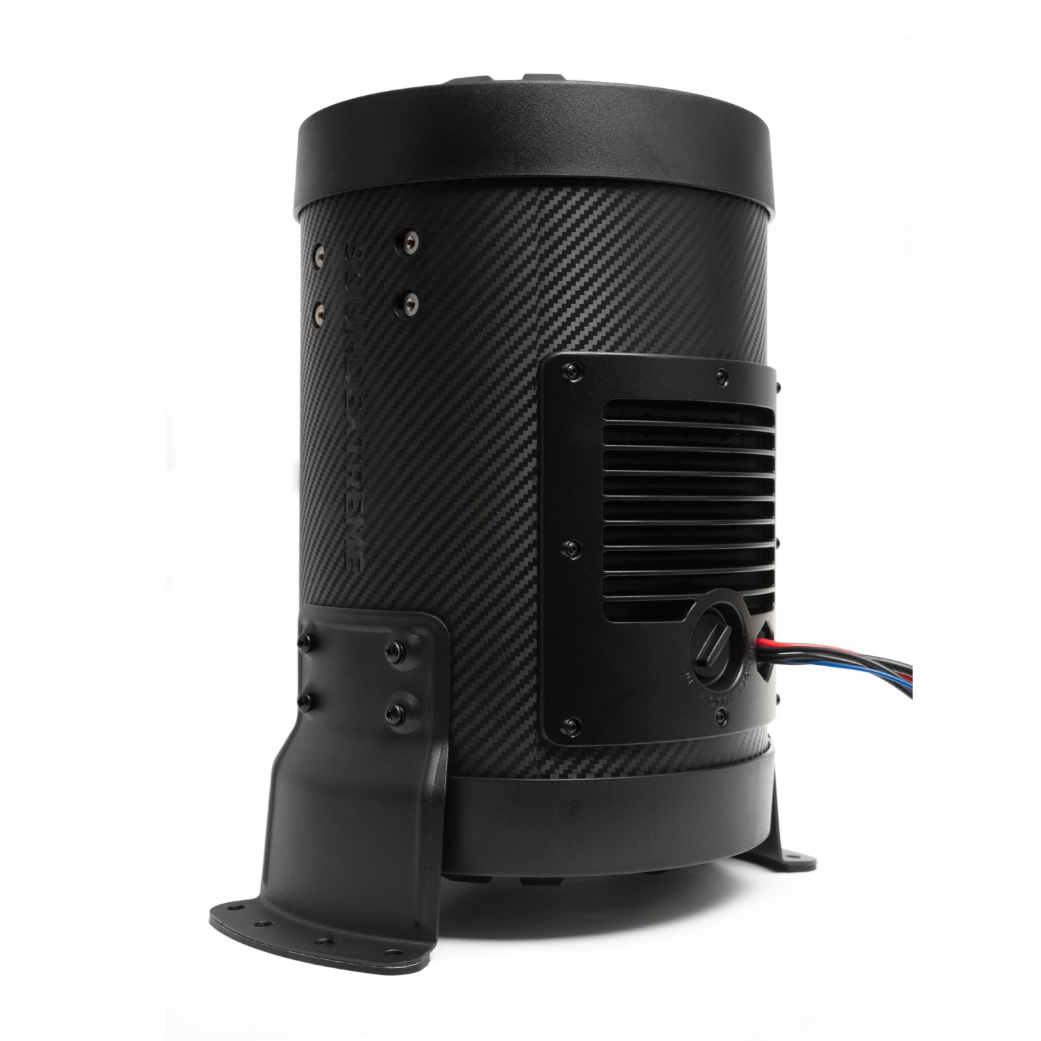 Tube d’extrêmes graves amplifié de 8 po avec amplificateur intégré de 500 W SoundExtreme ES08 d’ECOXGEAR pour sports motorisés