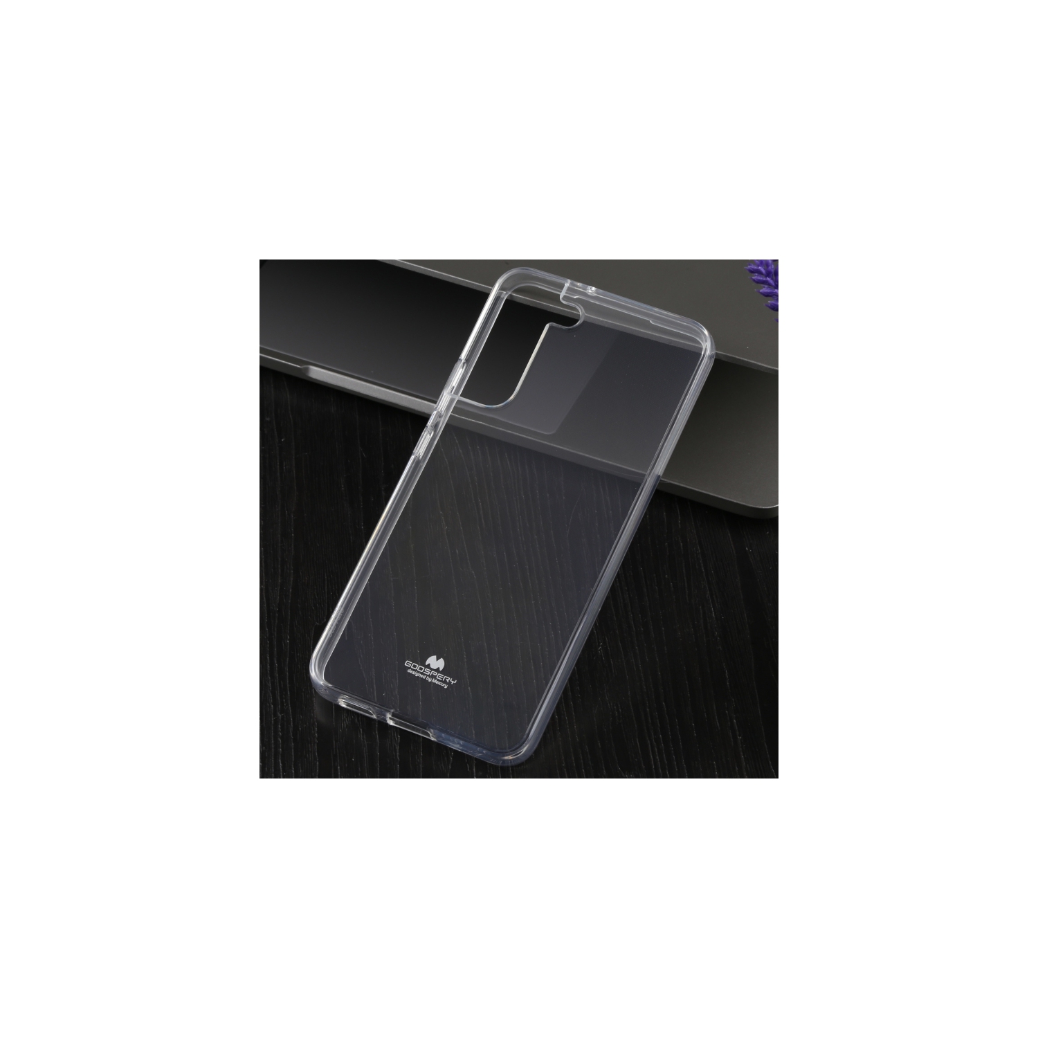 TopSave Goospery Pearl Jelly Coque fine en caoutchouc pour Samsung Galaxy S22, transparente