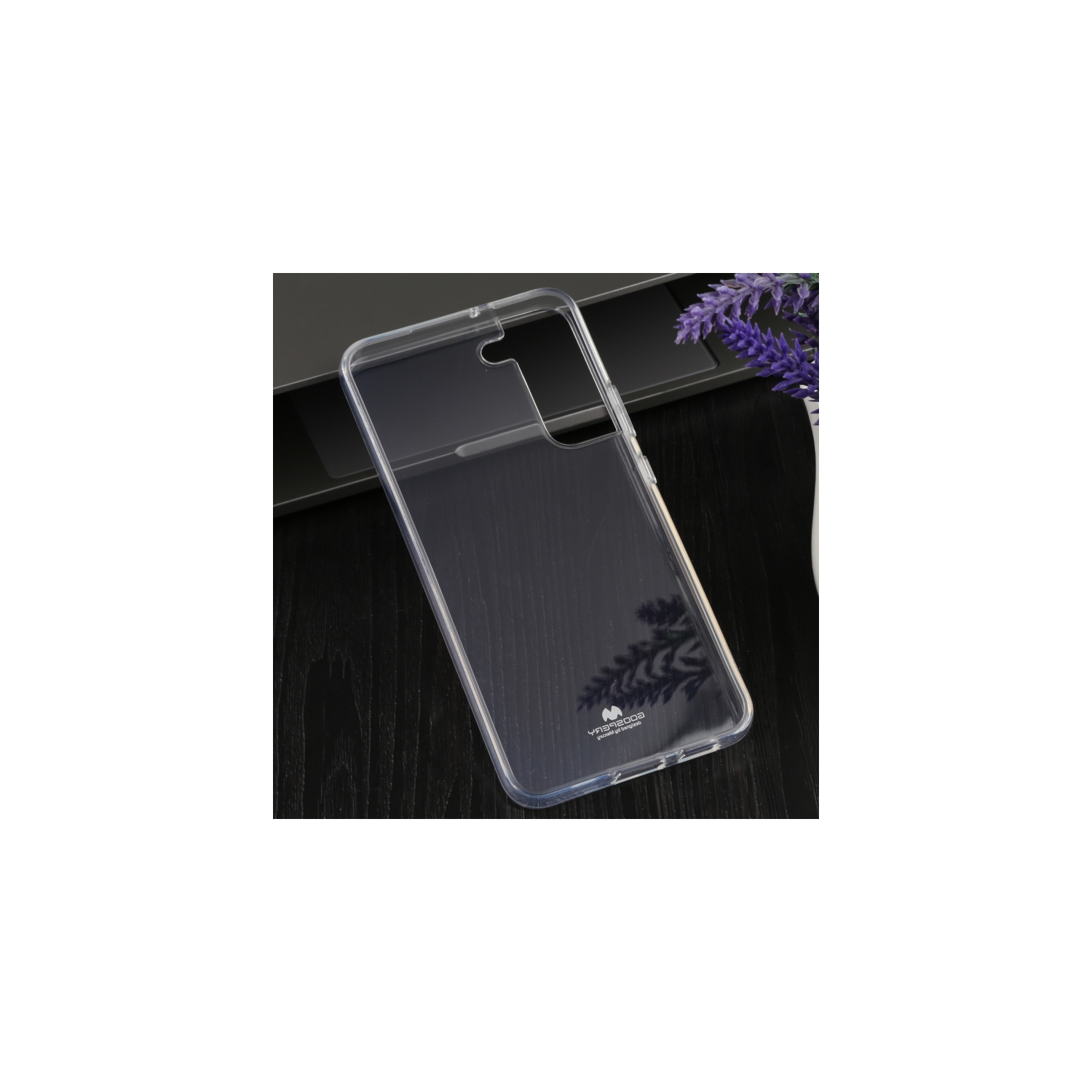 TopSave Goospery Pearl Jelly Coque fine en caoutchouc pour Samsung Galaxy S22, transparente