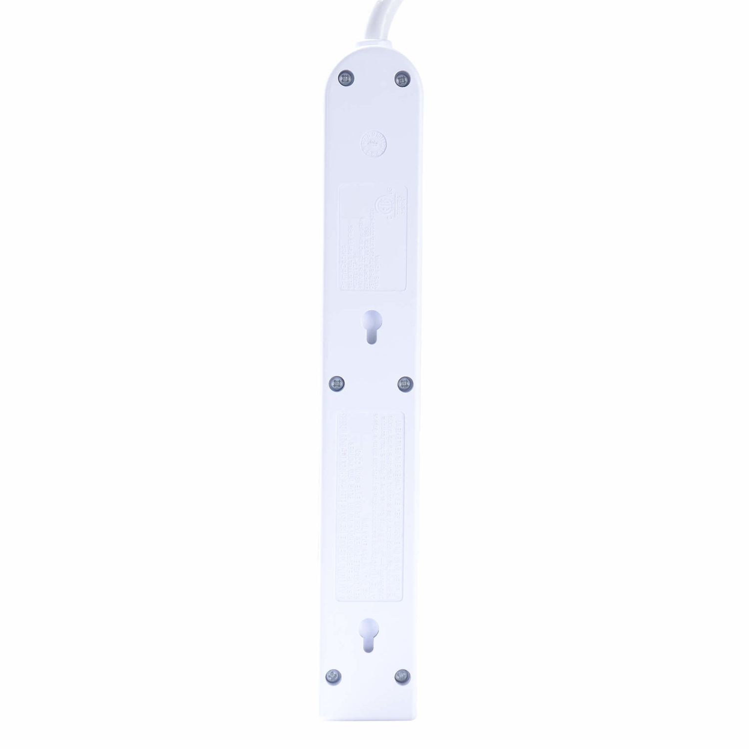 6-Outlet Power Strip with Safe Lock, 3Ft 14AWG Cord, ETL Certificated 125V 1875W 14AWG Cord- PrimeCables®