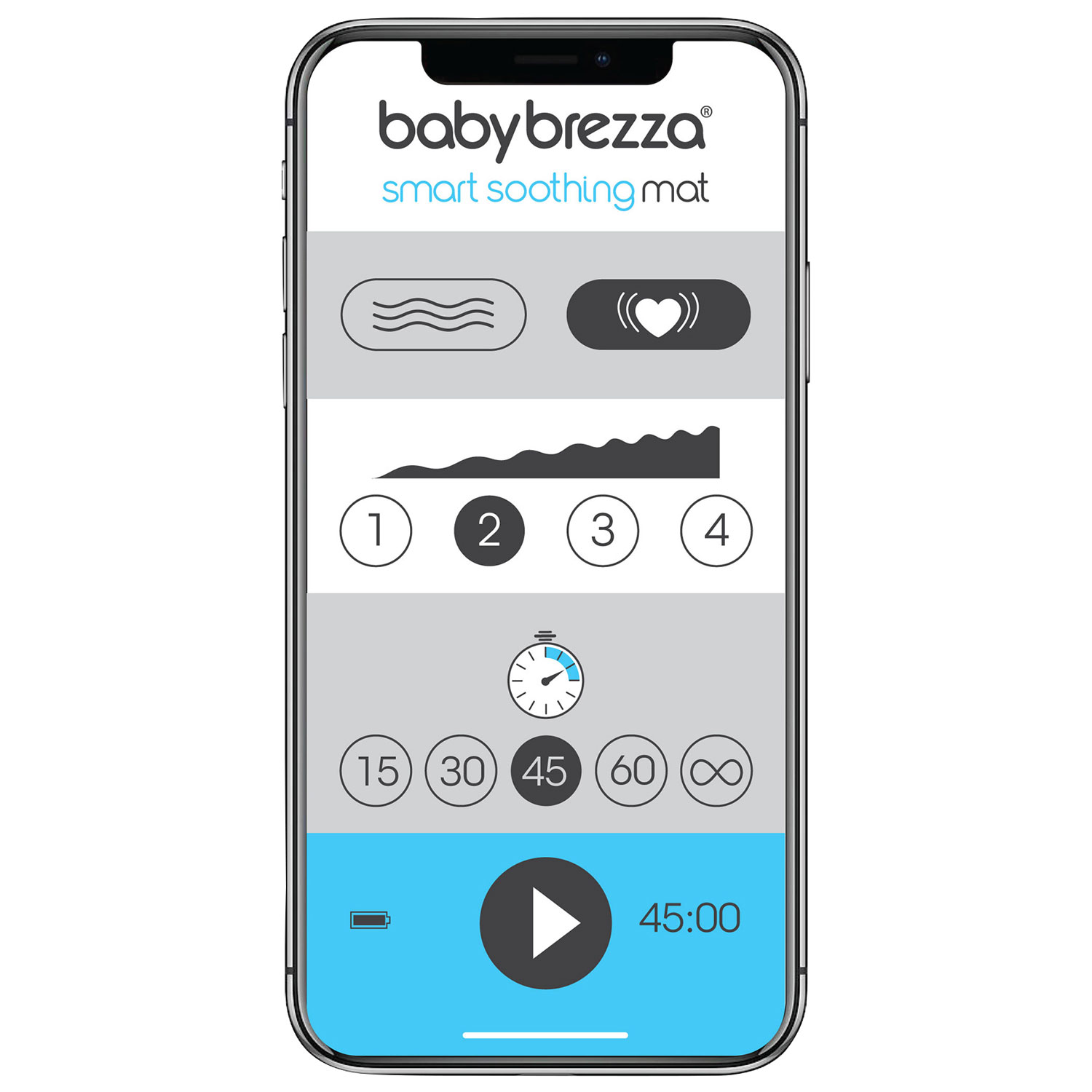 Baby Brezza - Smart Soothing Mat - Grey