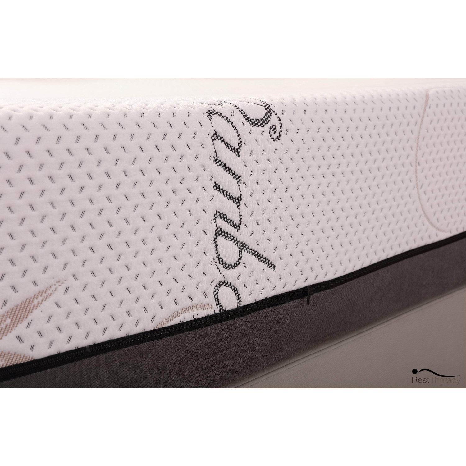 Rest Therapy 12 Inch Revive Bamboo Cool Gel Memory Foam Mattress