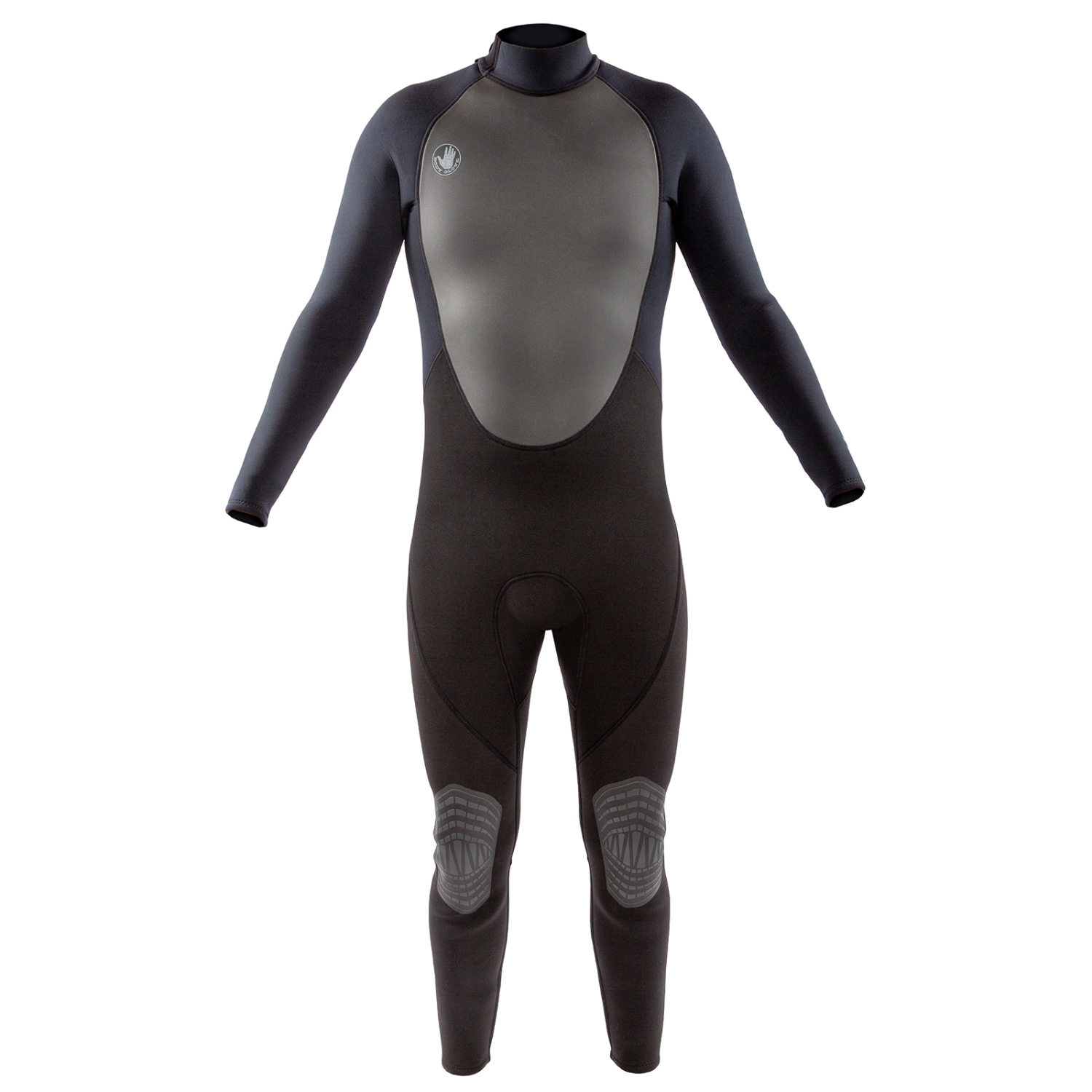 Body Glove Pro3 Men Full Spring Wetsuit 2.2mm Black Back Zip Quadra Flex 4 Way Stretch Thermal Lightweight Performance for surfing- M