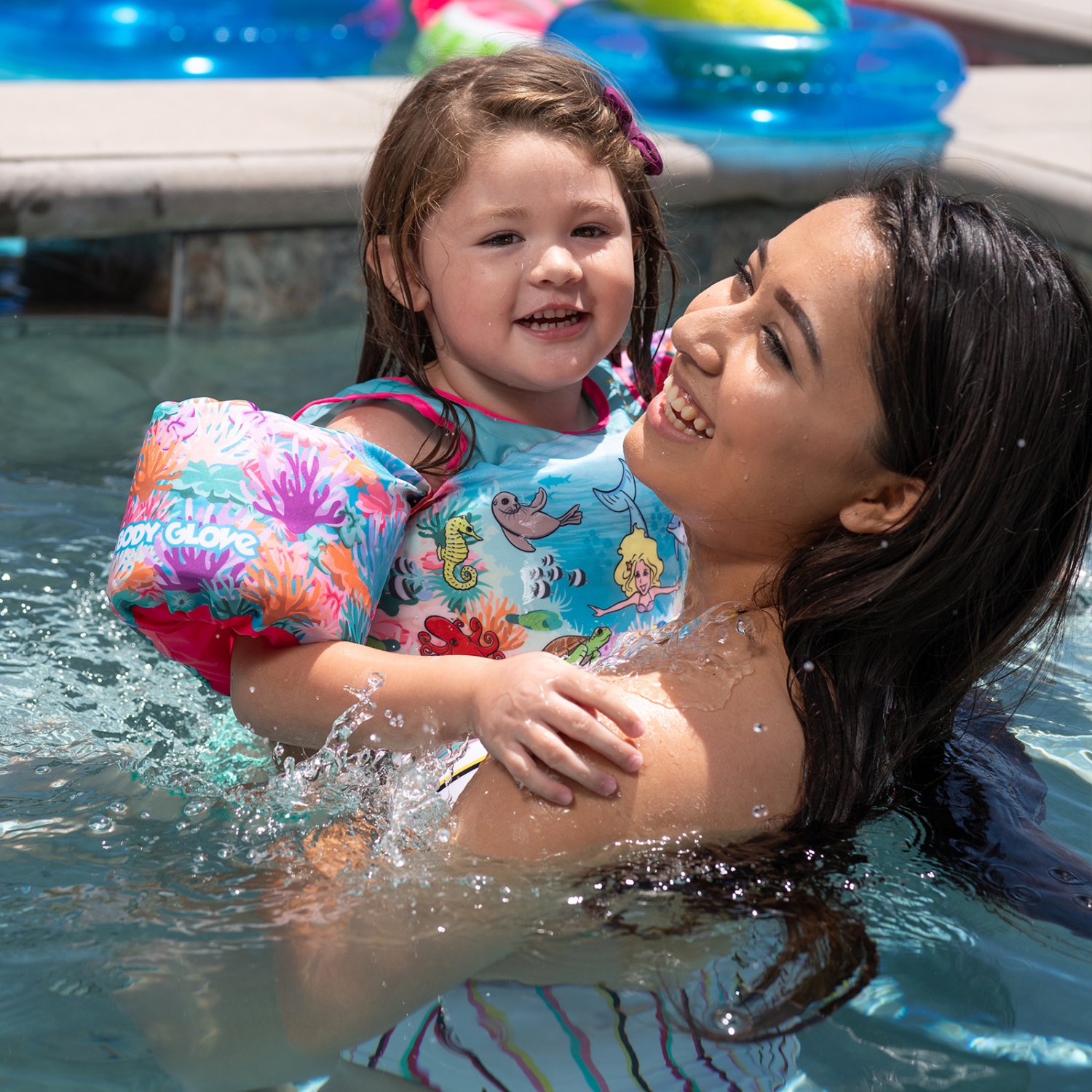 Gilet de natation pour enfants de 33 à 55 LB - le plus sécuritaire breveté approuvé par la U.S. Coast Guard - Reef