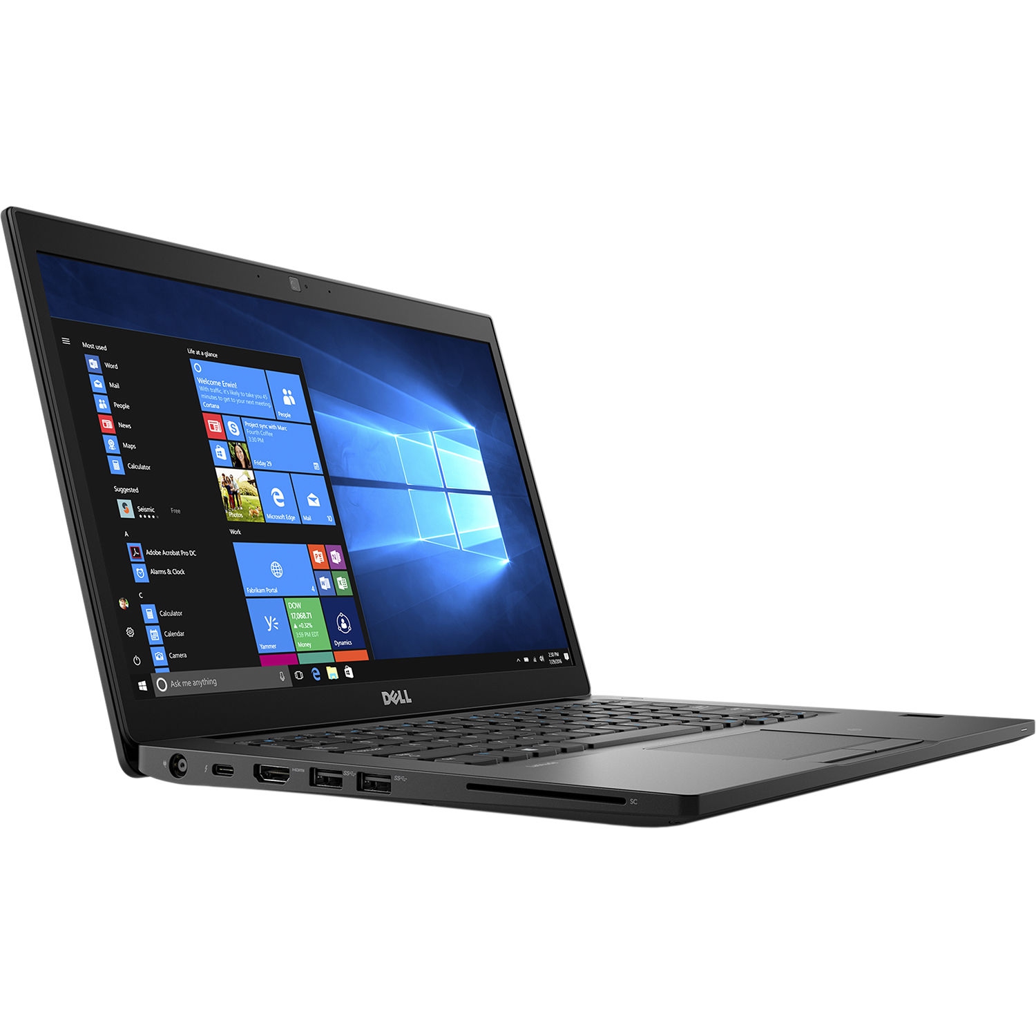 Ordinateur portable Dell Latitude 7480 14", Core i5-7300U, 8 Go DDR4, 256 Go SSD, Windows 10 Professional * Remis à neuf *